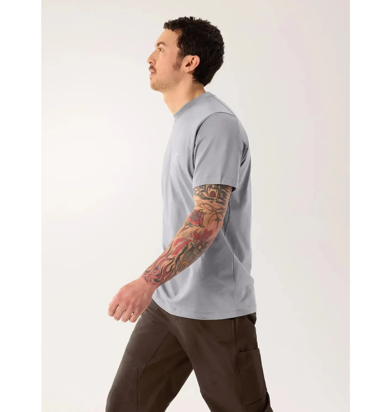 Футболка Arc'teryx Kragg SL Cotton Short Sleeve Void — фото 12