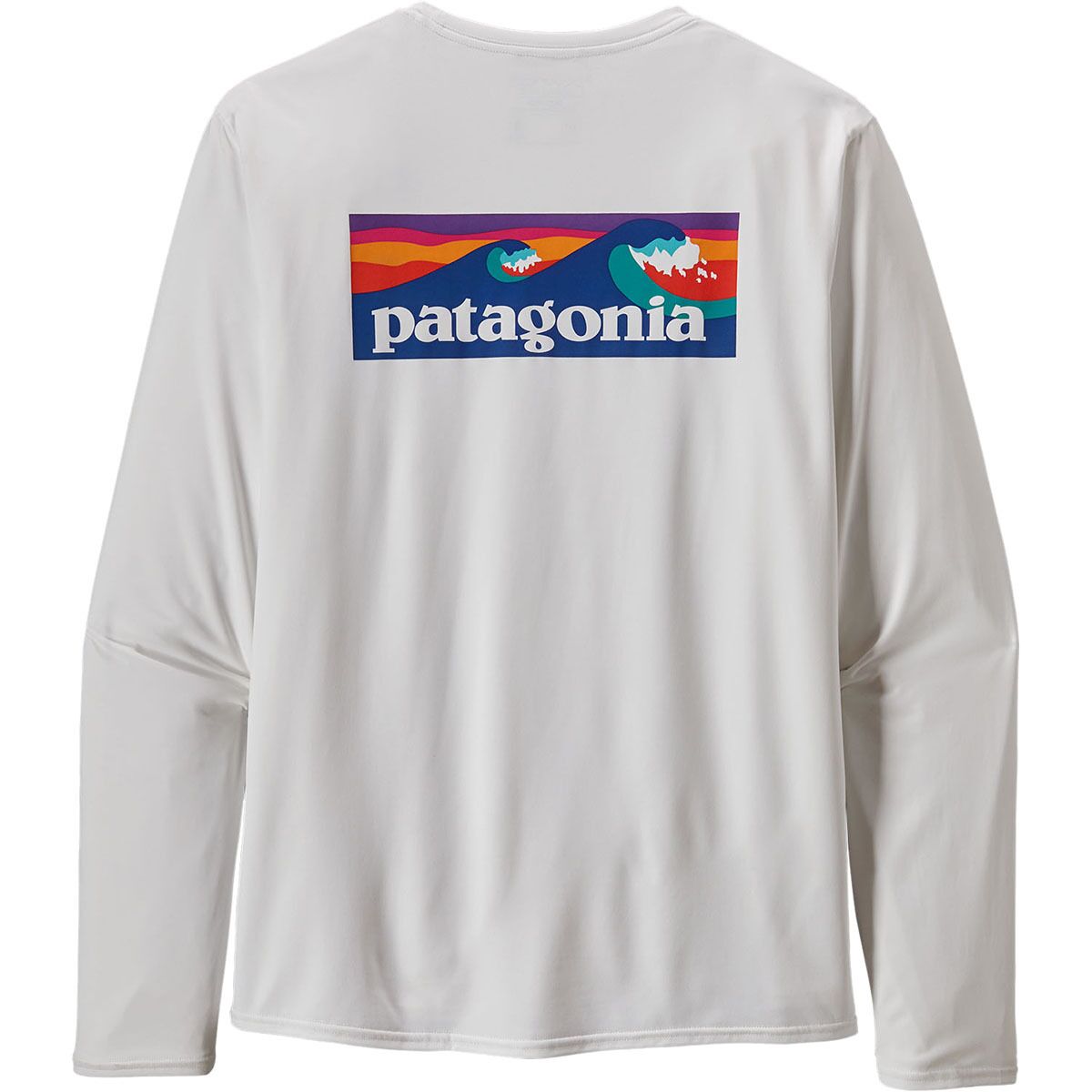Світшорт Patagonia Men's Long-Sleeved Capilene® Cool Daily Graphic Shirt - Waters — фото 6
