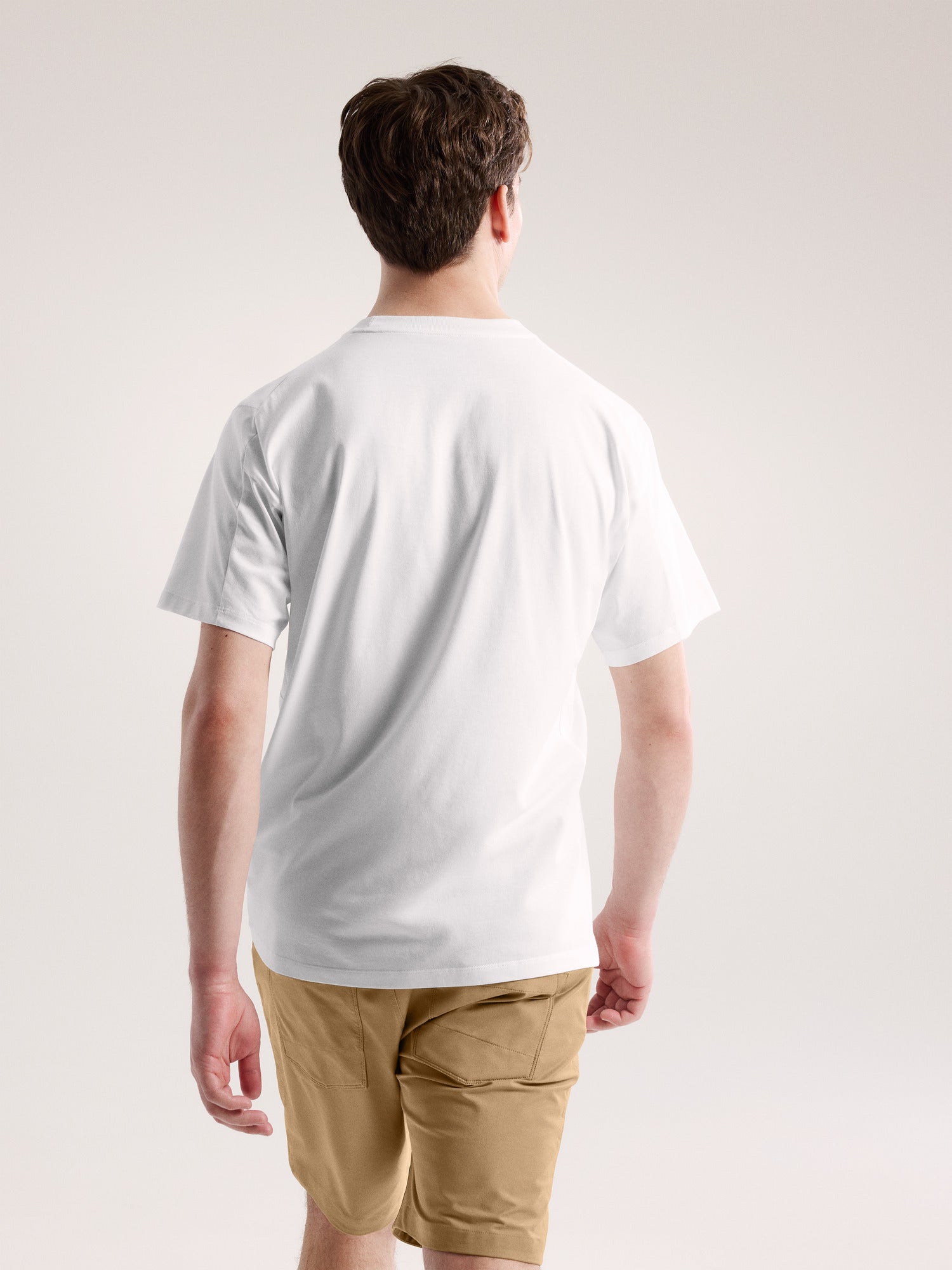 Футболка Arc'teryx Kragg SL Cotton Short Sleeve White Light — фото 11