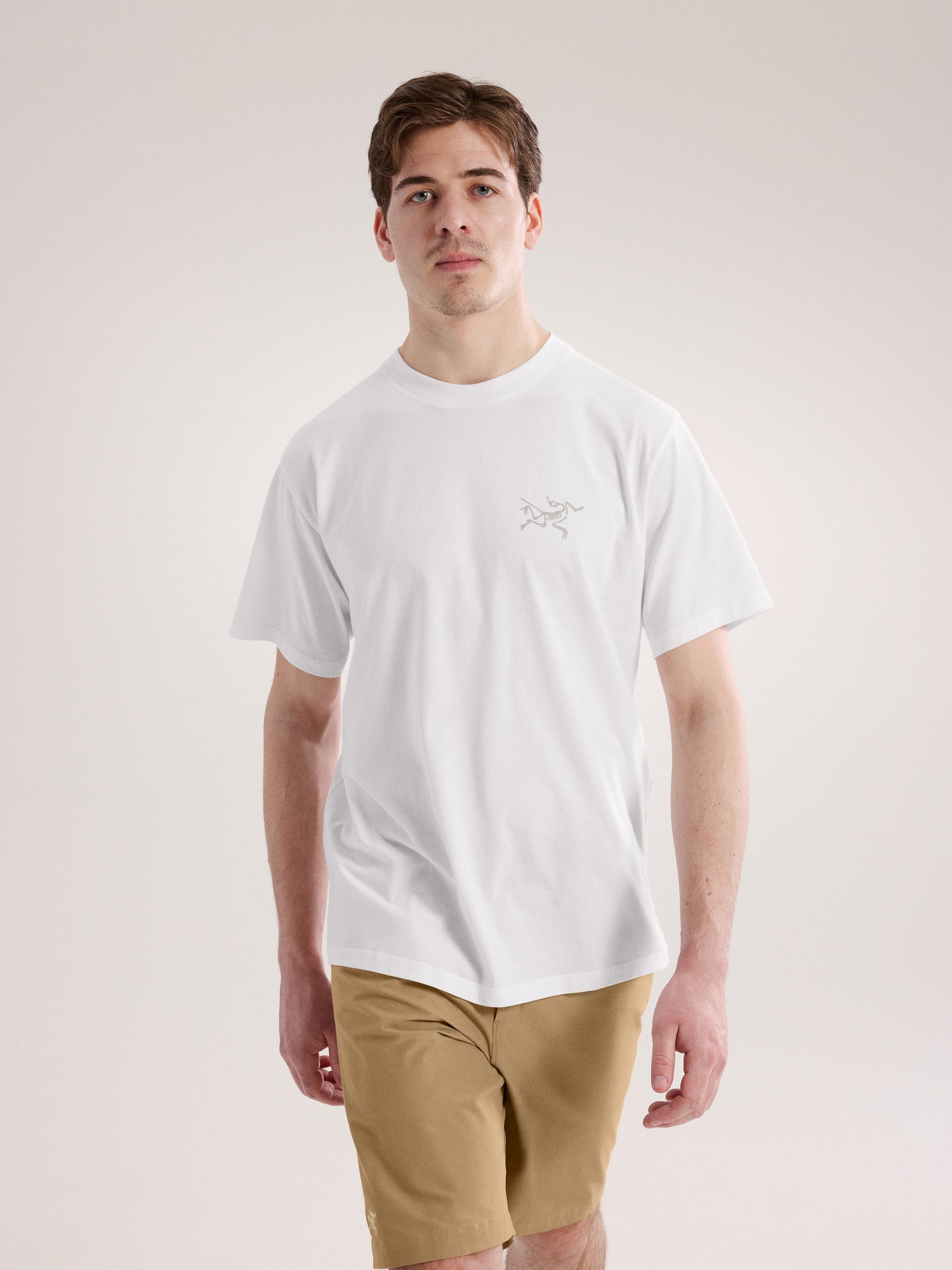Футболка Arc'teryx Kragg SL Cotton Short Sleeve White Light — фото 3