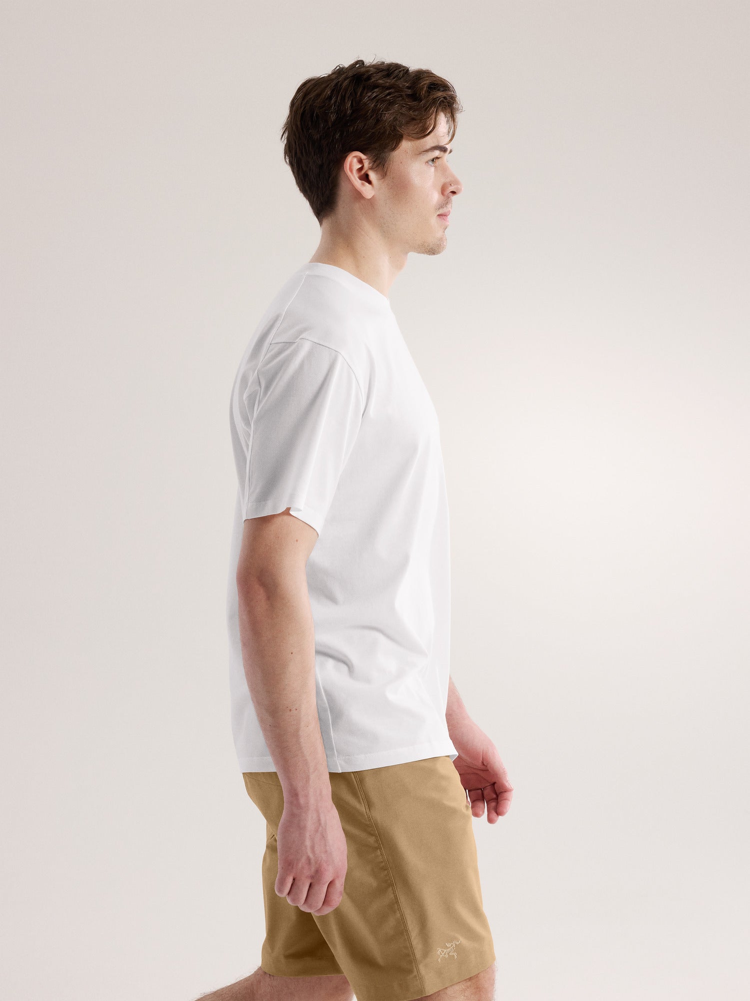 Футболка Arc'teryx Kragg SL Cotton Short Sleeve White Light — фото 16