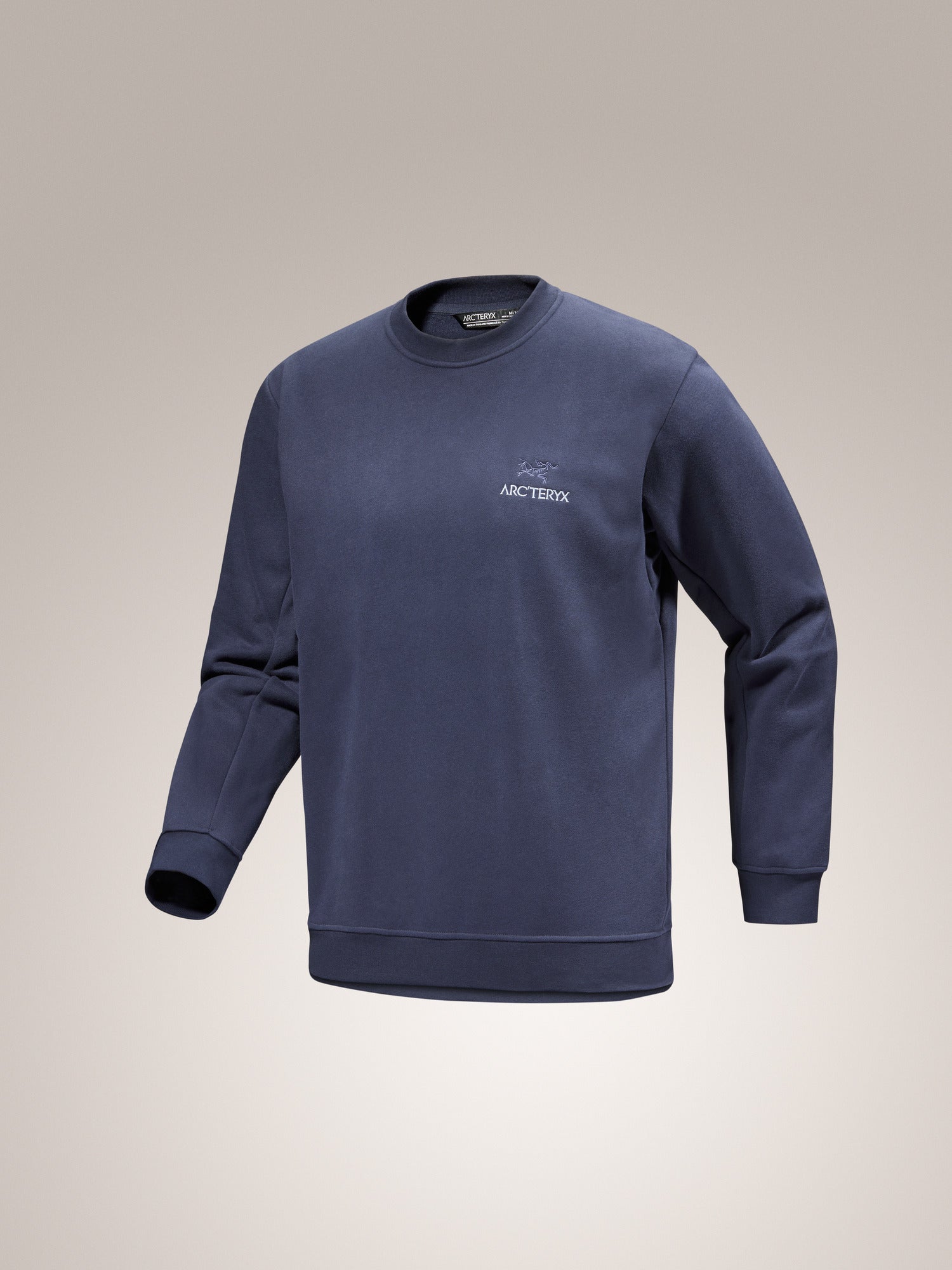 Світшот Arc'teryx Emblem Fleece Crew Black Sapphire — фото 21