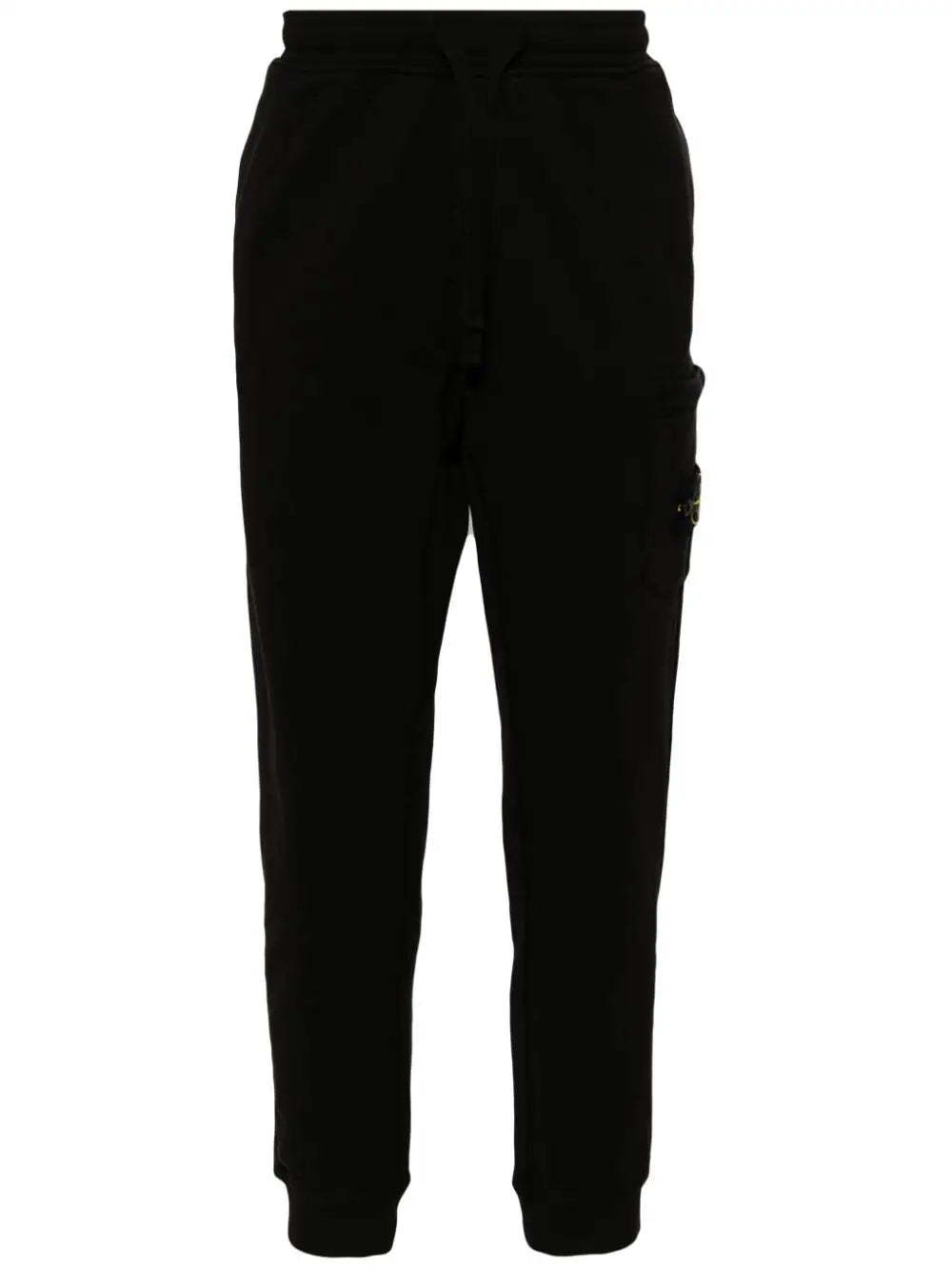 Прямі штани Stone Island Stretch Cotton Tela Paracadute Cargo Black — фото 7