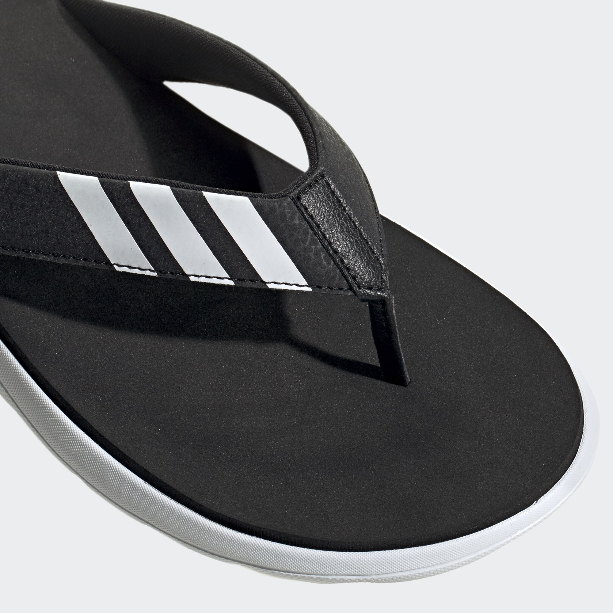 Тапочки чоловічі Adidas Comfort Flip Flop Black/White (EG2069) — фото 10