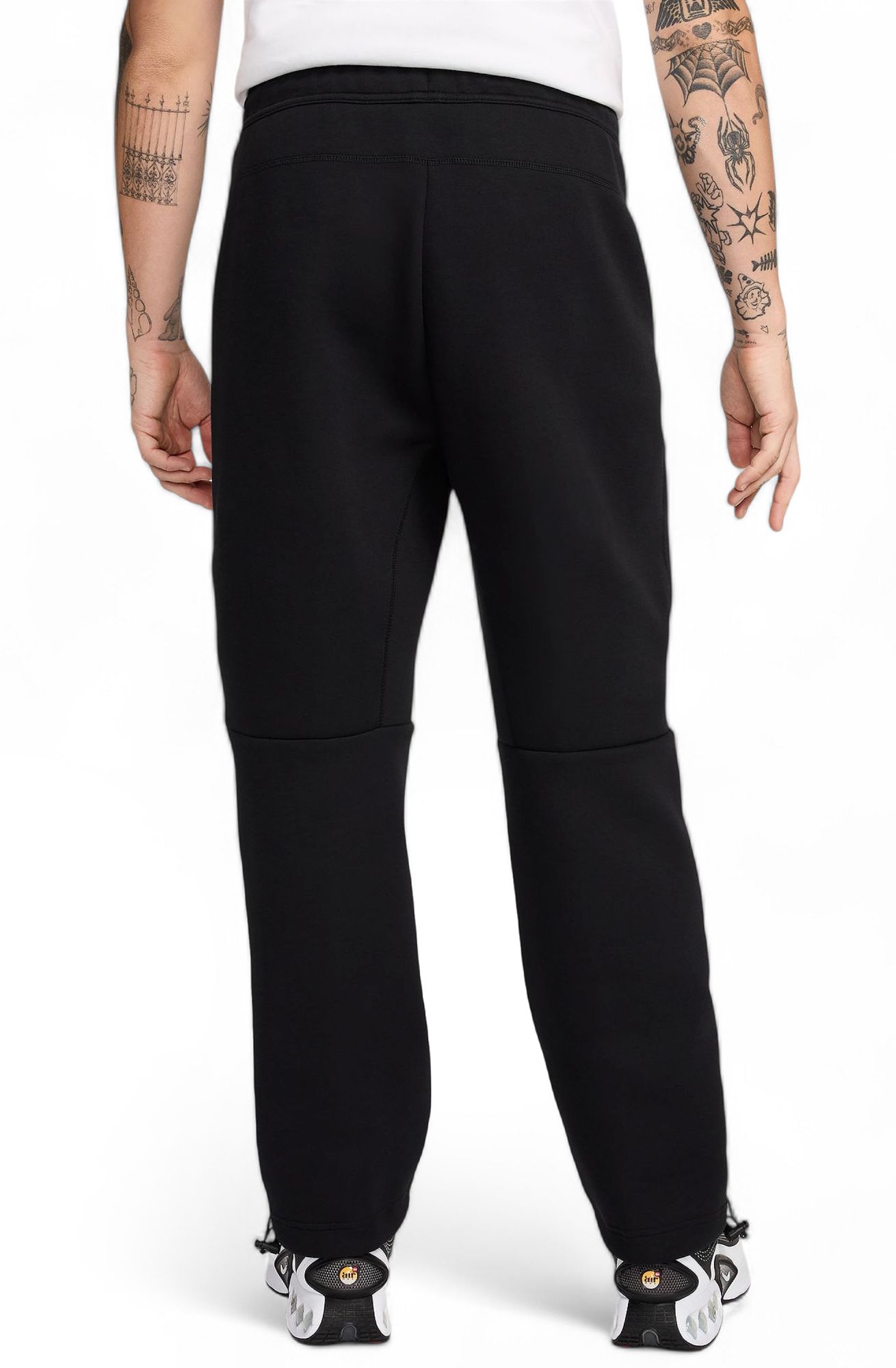 Брюки чоловічі Nike Tech Fleece Open-Hem Pants Black (HJ6533-010) — фото 1
