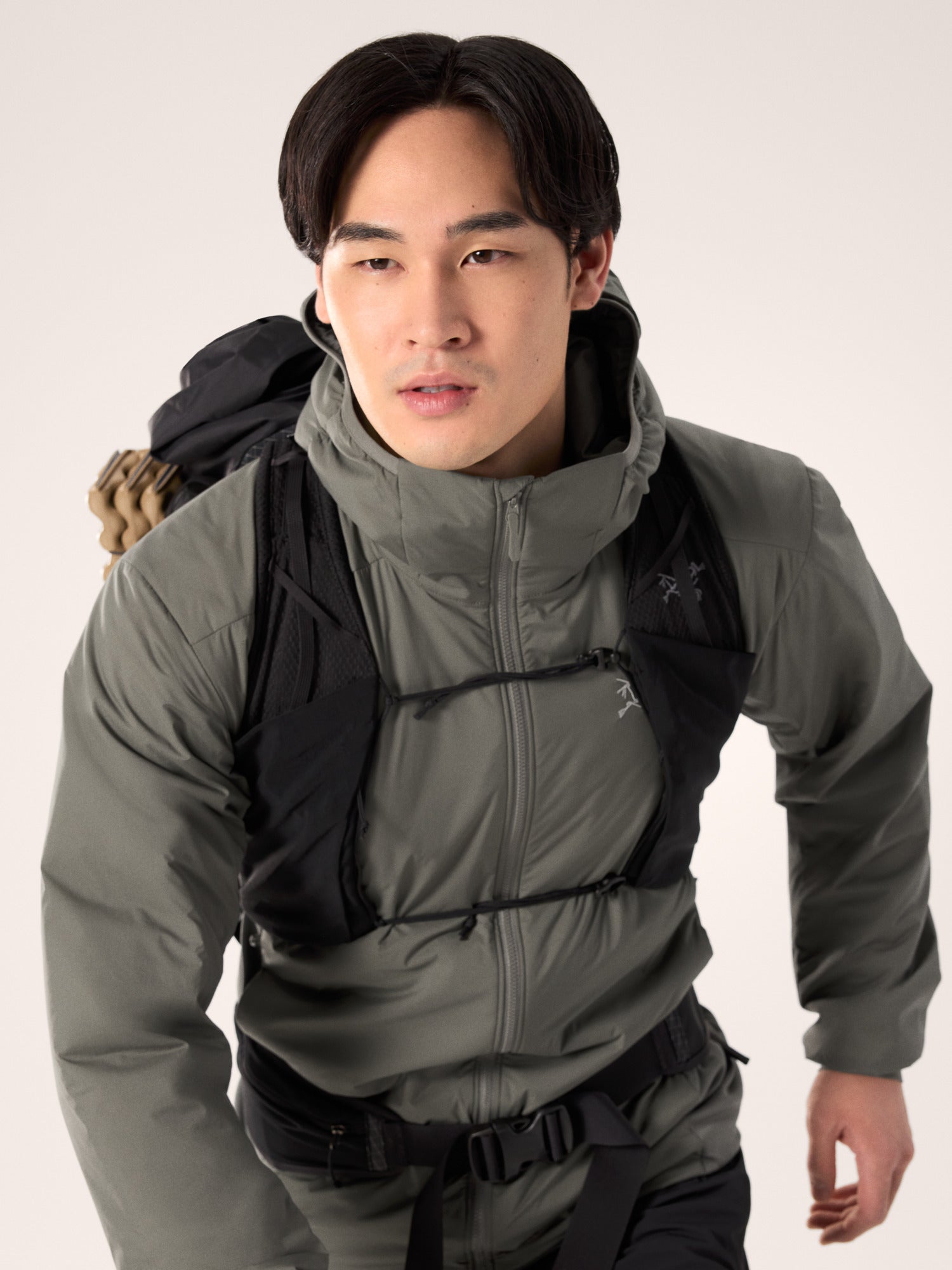 Куртка чоловіча Arc'teryx Atom Hoody Forage Grey (X00000955618) — фото 4