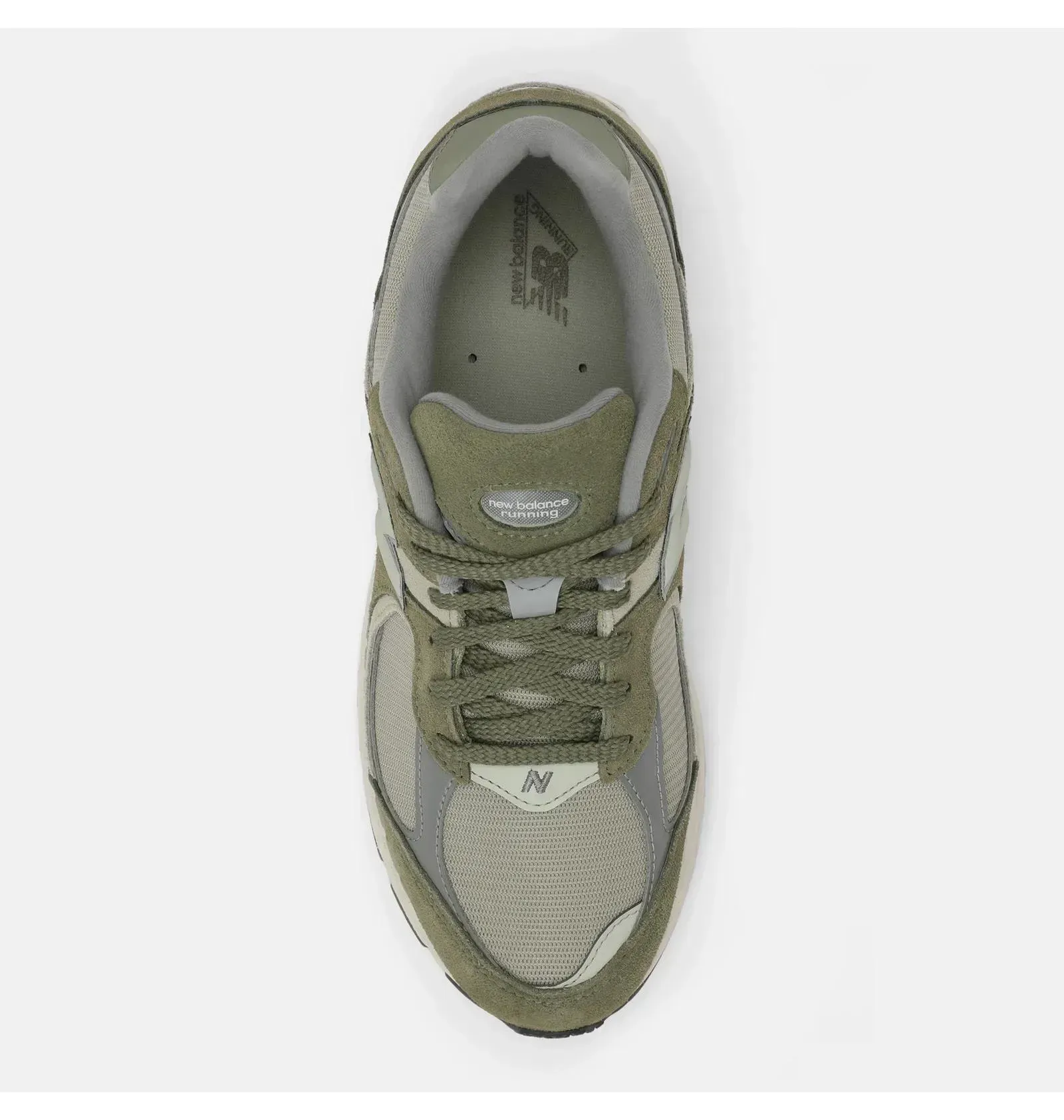 Кросівки чоловічі New Balance 2002 Grey/Olive — фото 6