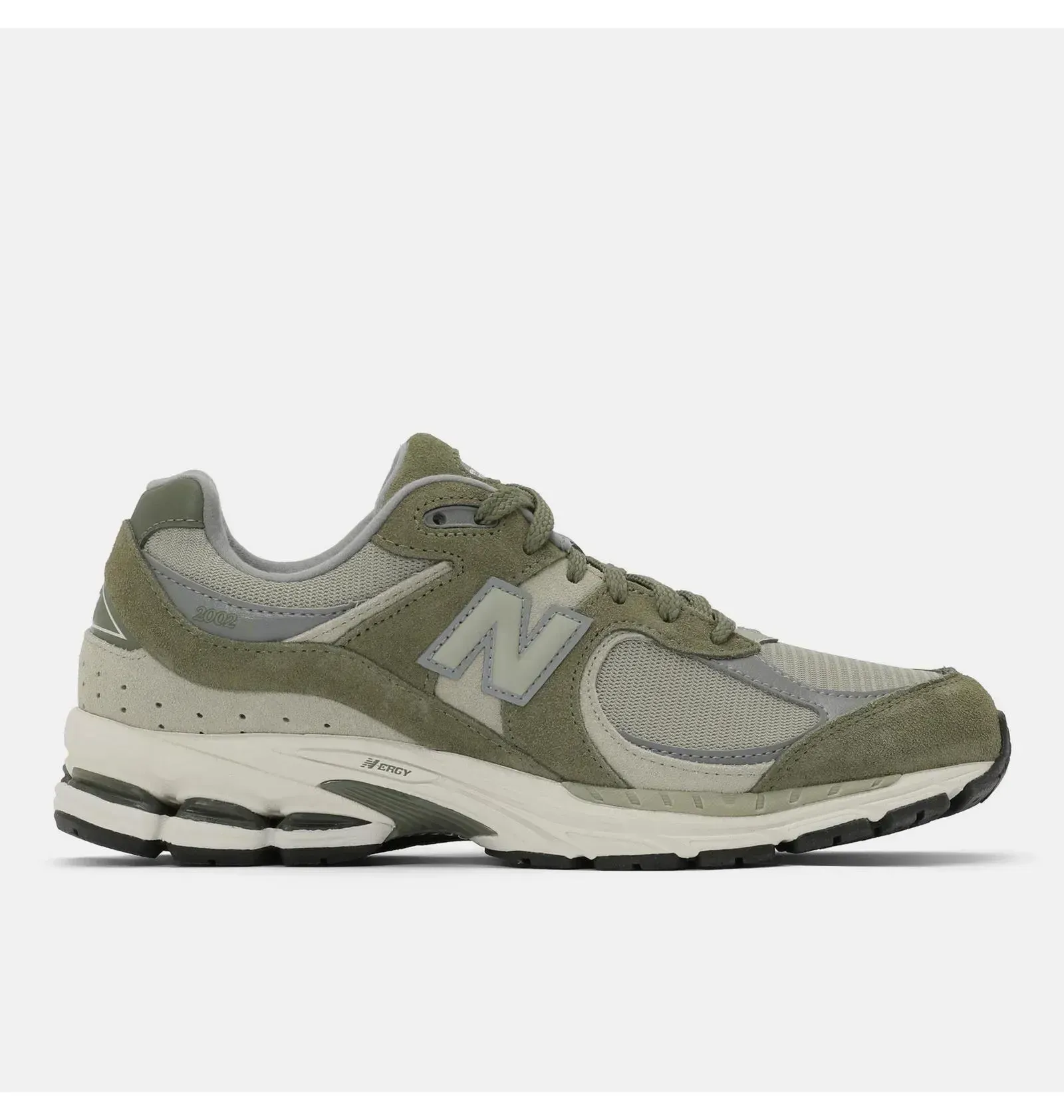 Кросівки чоловічі New Balance 2002 Grey/Olive — фото 5