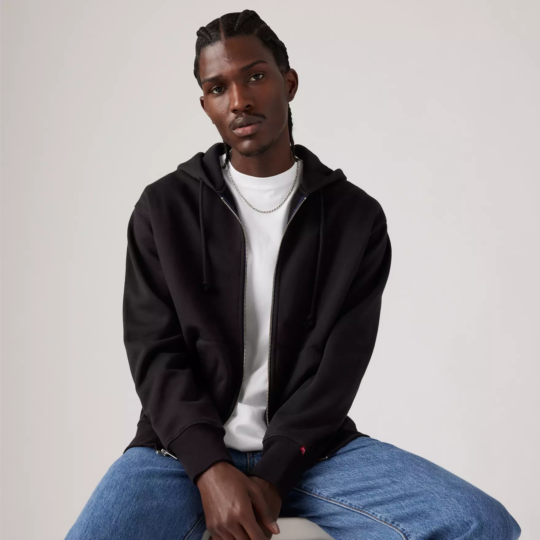 Худі Levis Zip Hoodie — фото 7