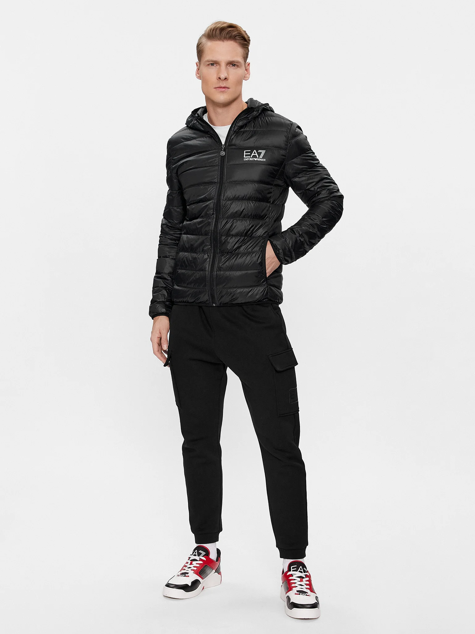 Чорна куртка Emporio Armani — фото 3