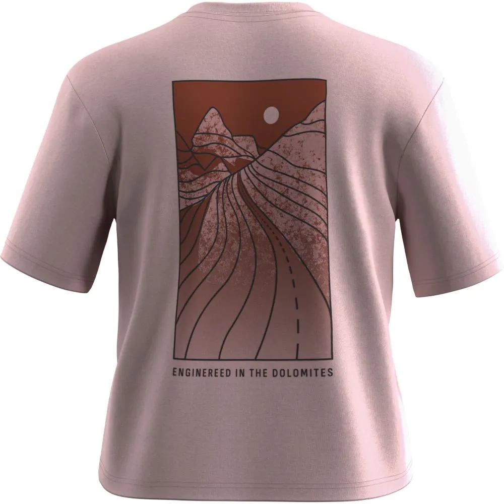 Футболка Salewa Eagle Sunset Loose T-Shirt Wmn — фото 3