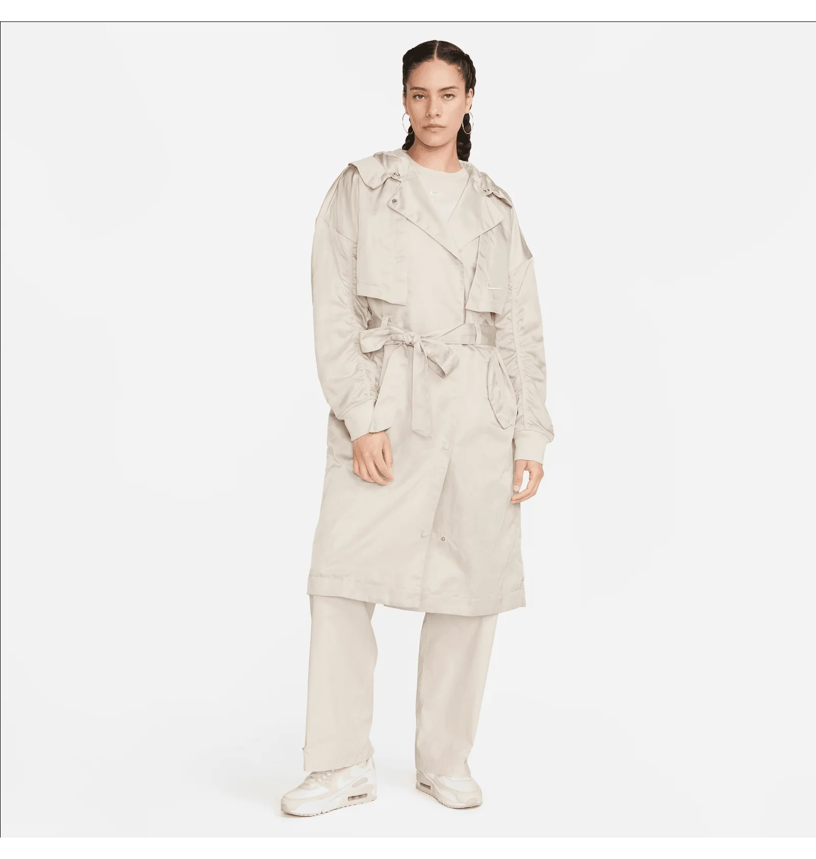 Жіноча куртка Nike Sportswear Essential Jacket Trench FB4521-104 — фото 4