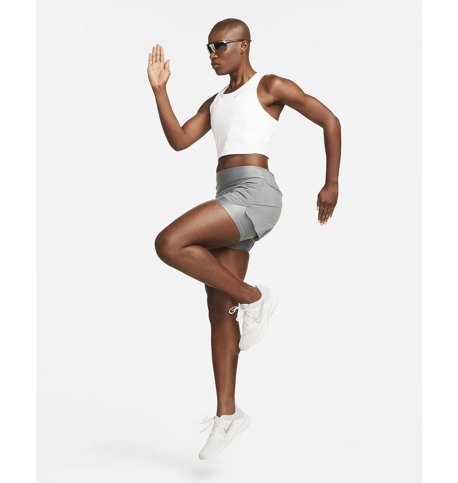 Шорти жіночі Nike Dri-Fit Swift 2-In-1-Laufshorts DX1029-084, S — фото 10
