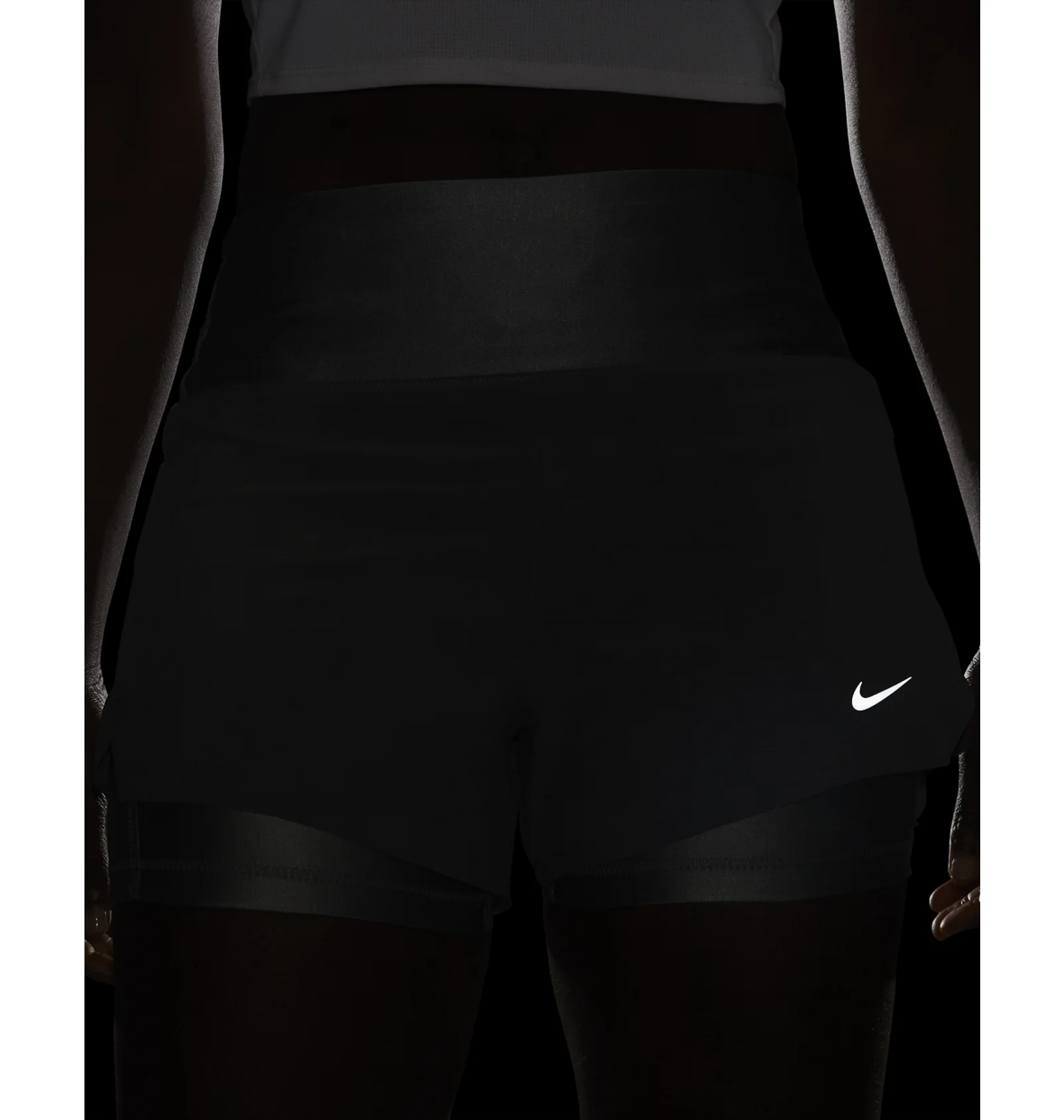 Шорти жіночі Nike Dri-Fit Swift 2-In-1-Laufshorts DX1029-084, S — фото 11
