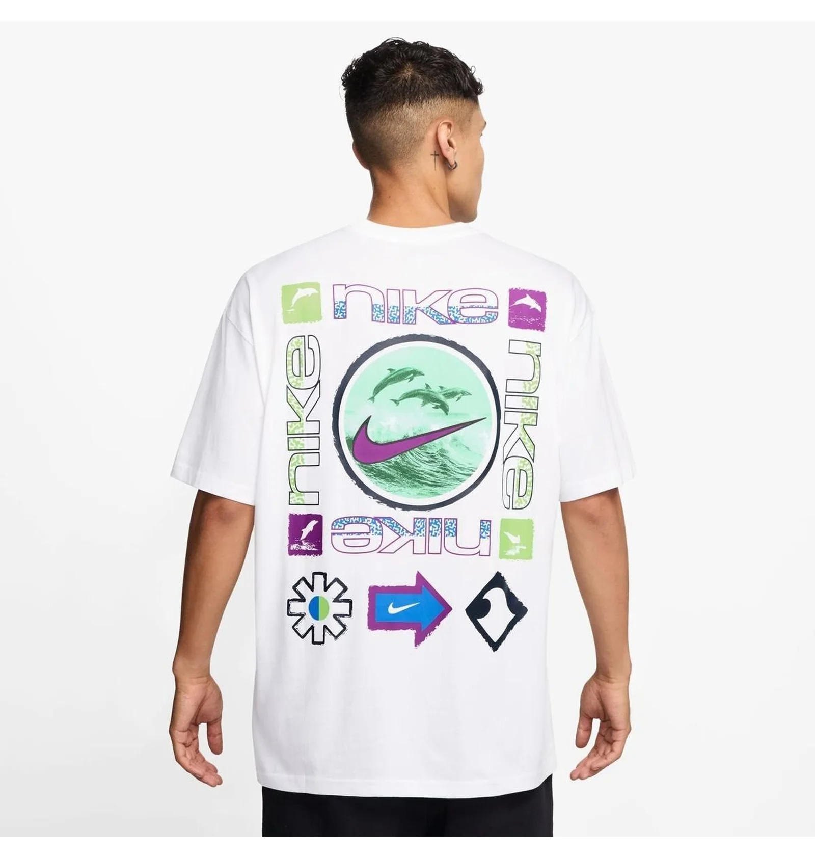 Футболка чоловіча NIKE U NSW TEE M90 OC BRANDRIF LBR HJ0762-100, S — фото 3