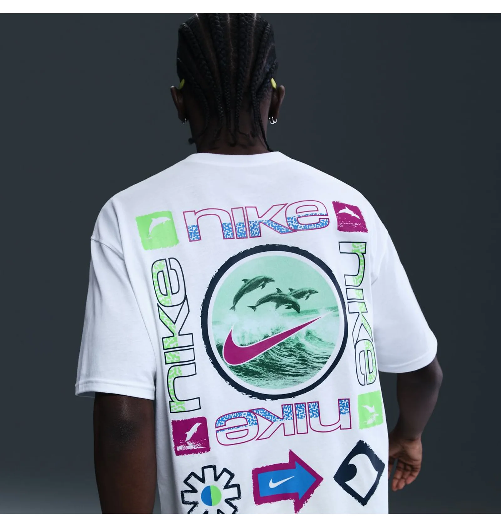 Футболка чоловіча NIKE U NSW TEE M90 OC BRANDRIF LBR HJ0762-100, S — фото 5