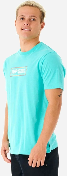Футболка 01AMTE-46 Rip Curl S Блакитний — фото 3