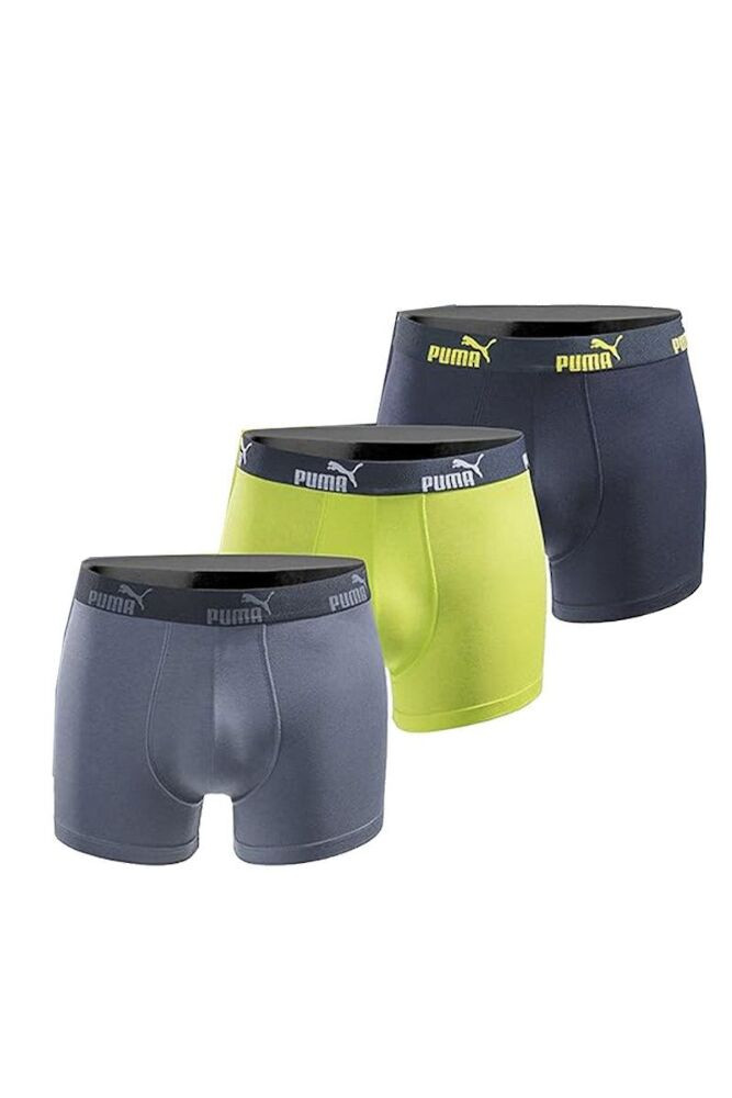 Труси чоловічі Puma Tripack Boxers Cotton Stretch 3Pr (100003547-013) — фото 1