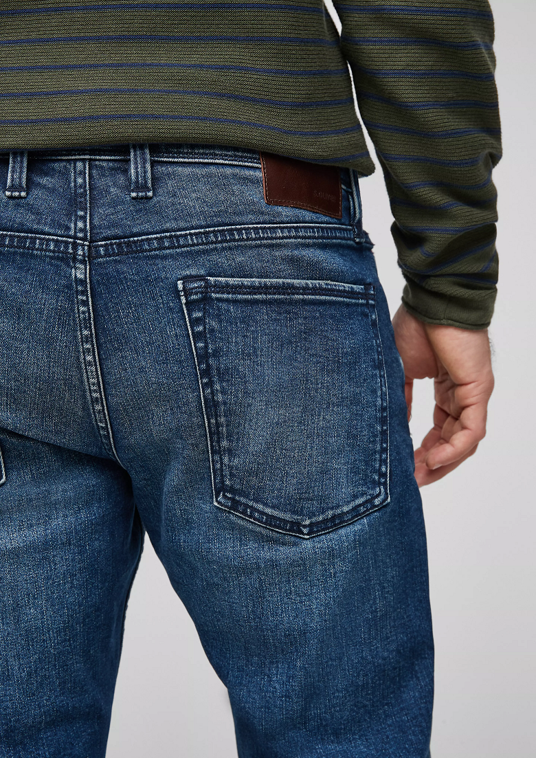 Джинси Trousers YORK REGULAR FIT 03.899.71.6509-57Z4 s.Oliver 30/34 Синій — фото 4