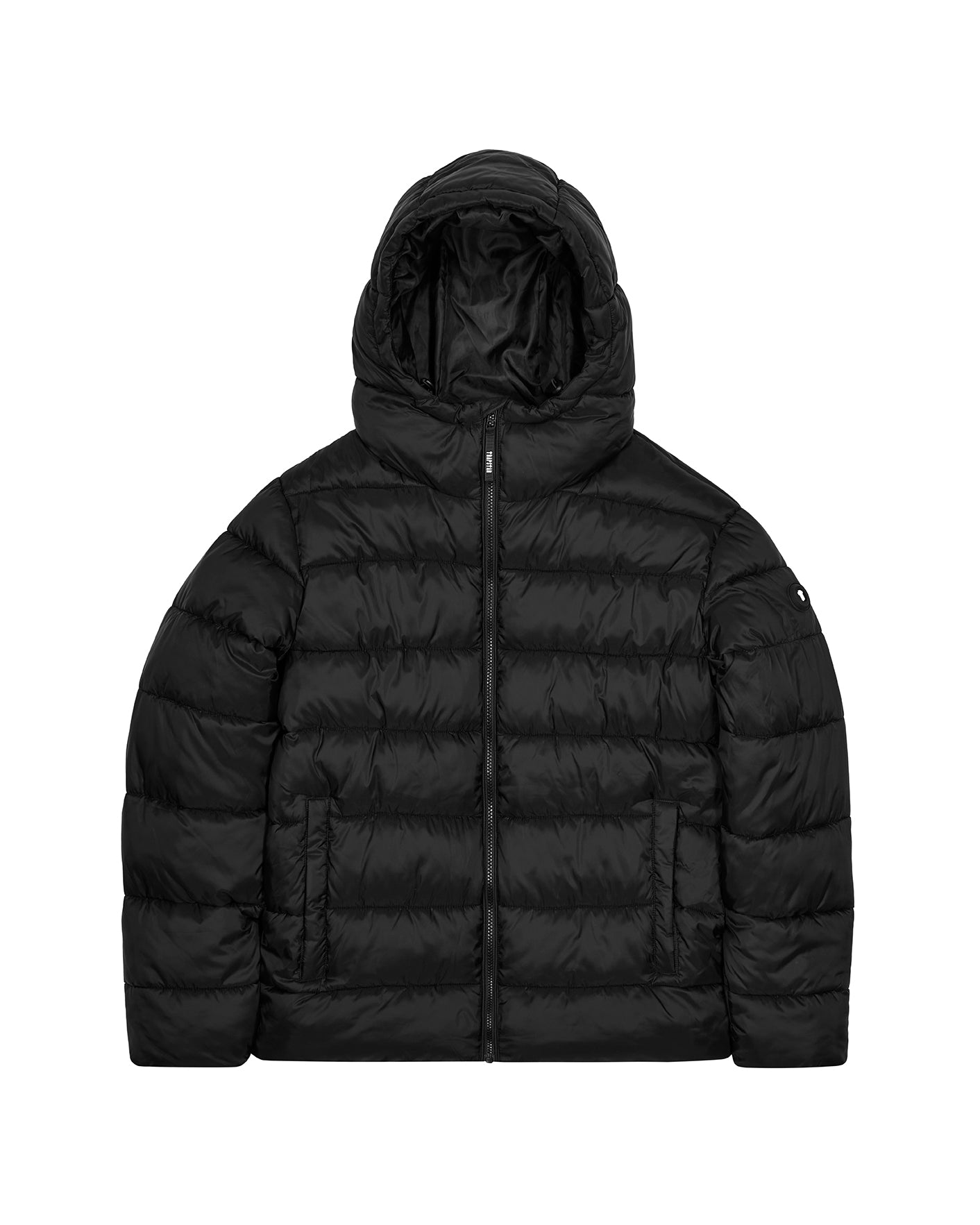 Куртка Trastar It's A Secret Hooded Puffer Black — фото 1