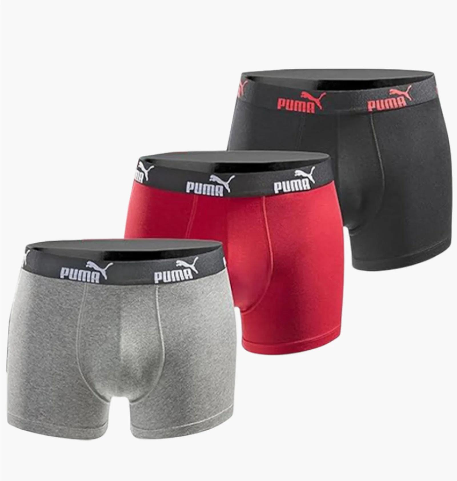Труси-боксерки чоловічі Puma Everyday Coton Stretch (3 ) Multi (100003547-009) — фото 1
