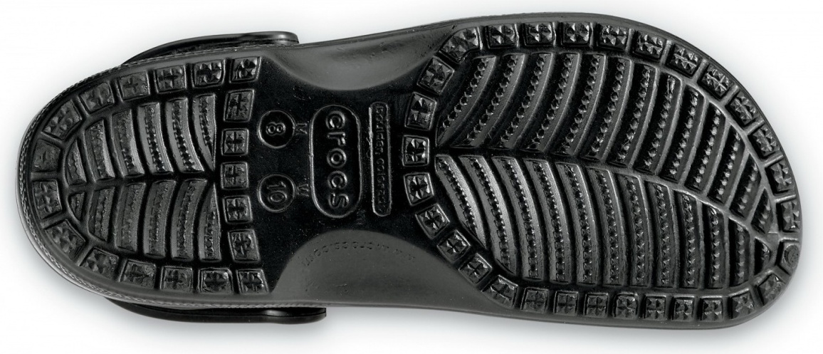 Сабо CLASSIC 10001-001-BLACK CROCS M10/W12(43-44) Чорний — фото 7