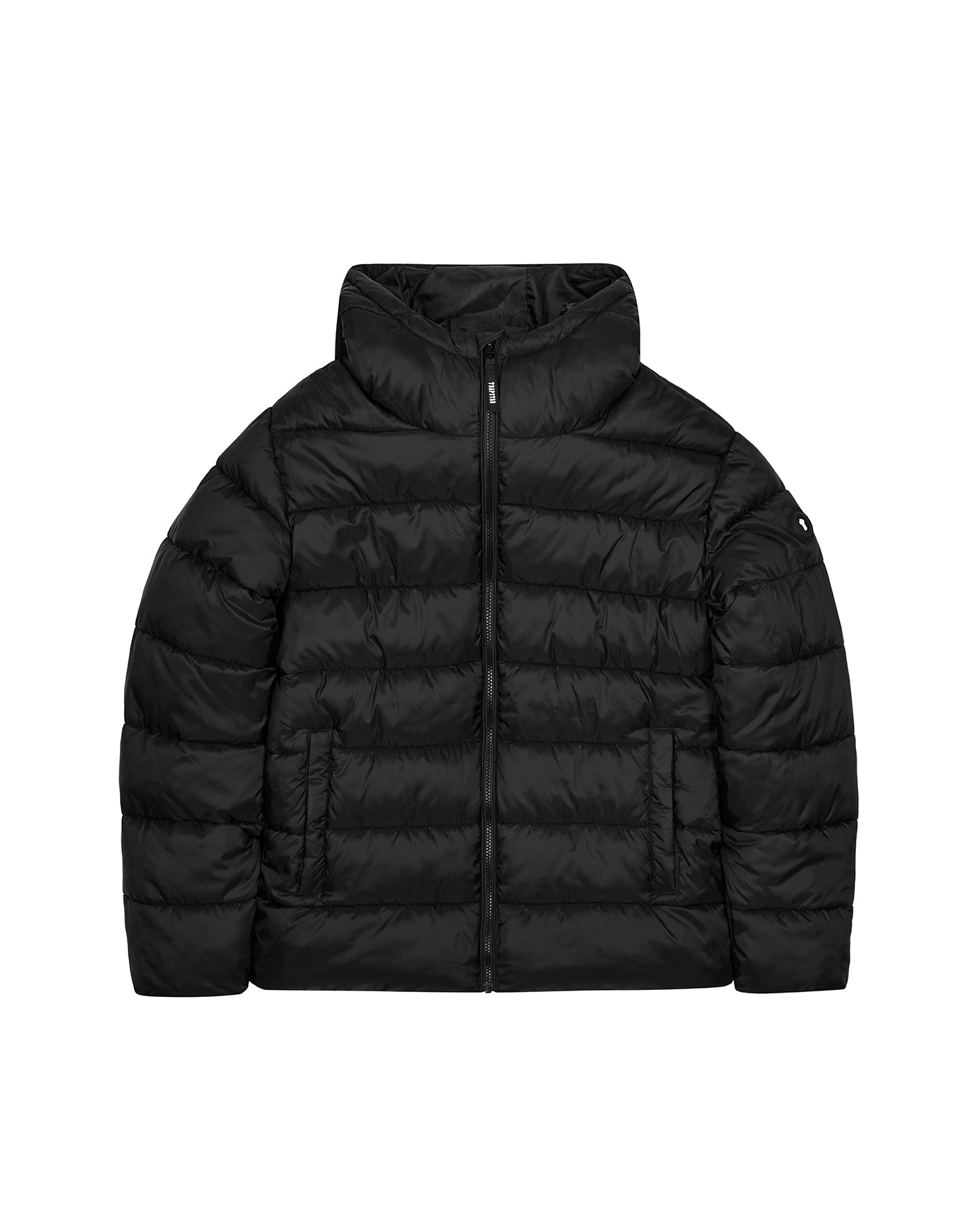 Куртка Trastar It's A Secret Hooded Puffer Black — фото 2