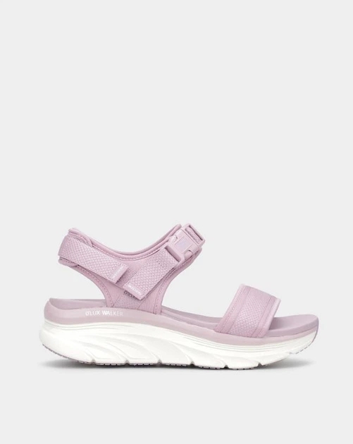 Кросівки Skechers D Lux Walker Daily Outing Lavender White — фото 1