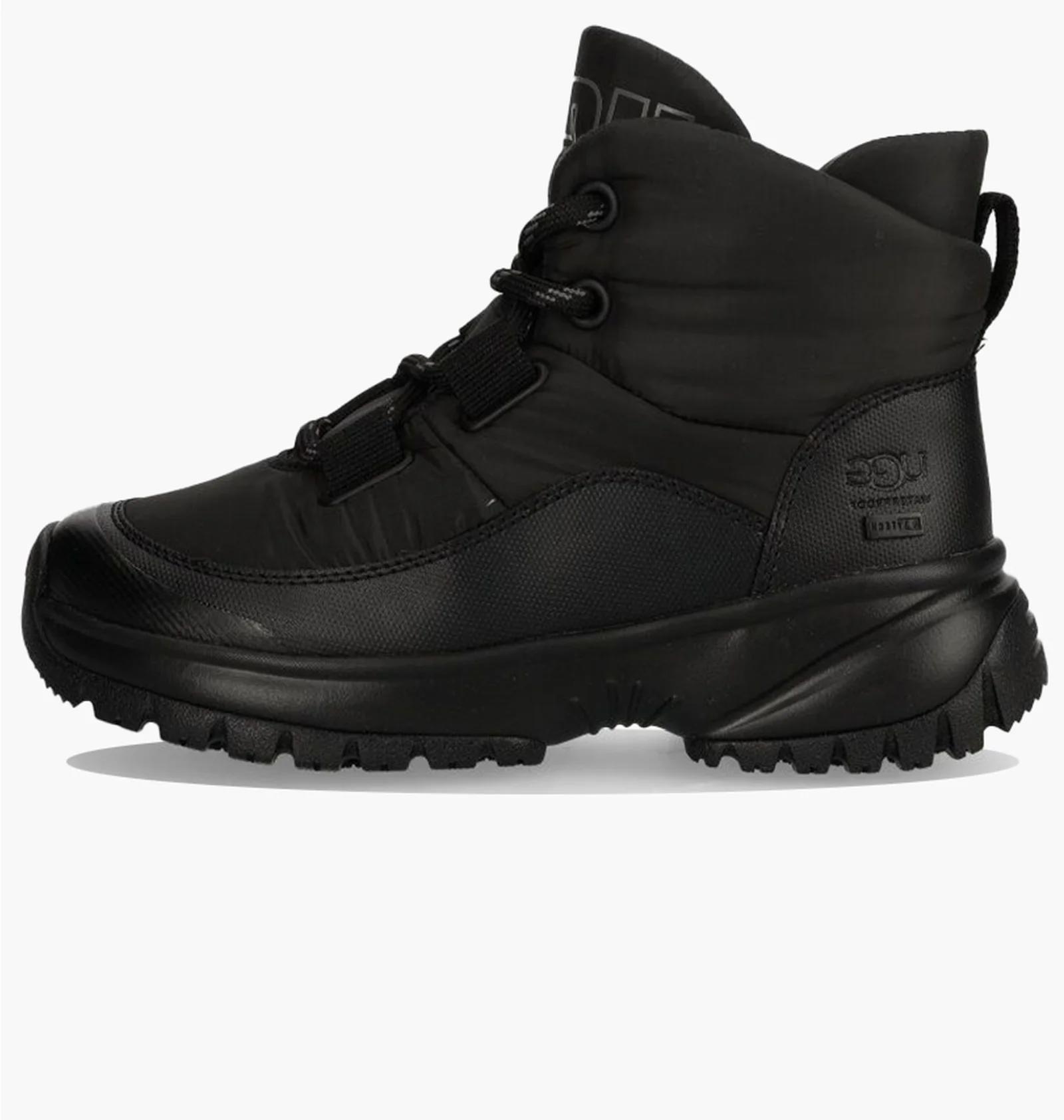 Черевики жіночі Ugg W Yose Puffer Lace (1143844-BLACK) — фото 1