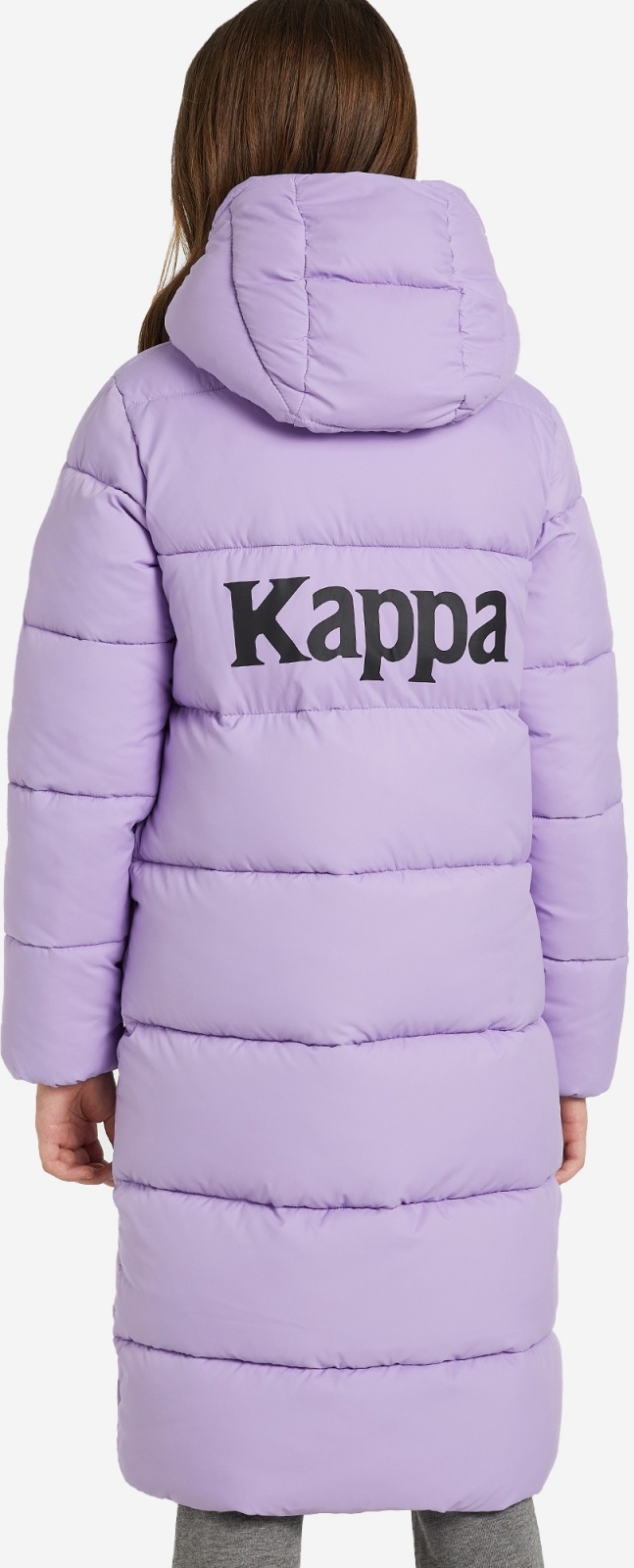 Пальто на штучному пуху для дівчаток 116399KAP-V2 Kappa 140-146 (146) Бузковий — фото 4