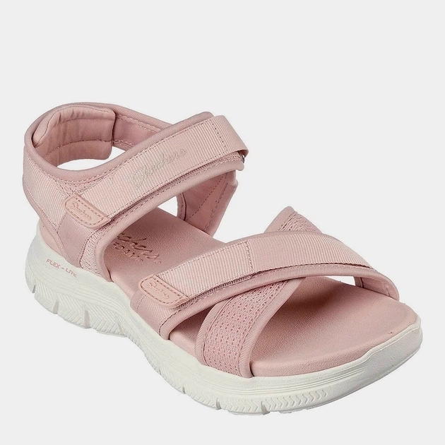 Кросівки Skechers Flex Appeal 4.0 White Light Pink — фото 4