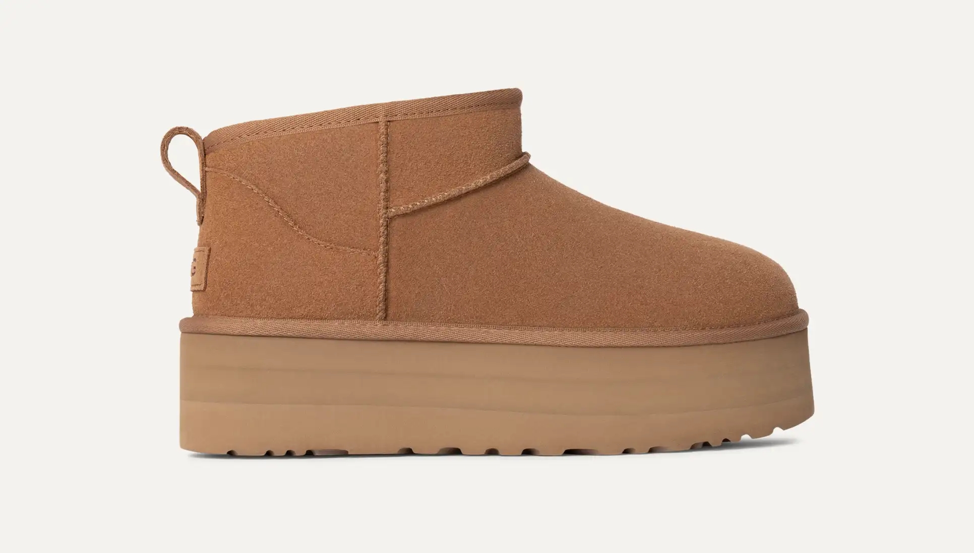 Черевики жіночі Classic Ultra Mini Platform Chestnut — фото 3