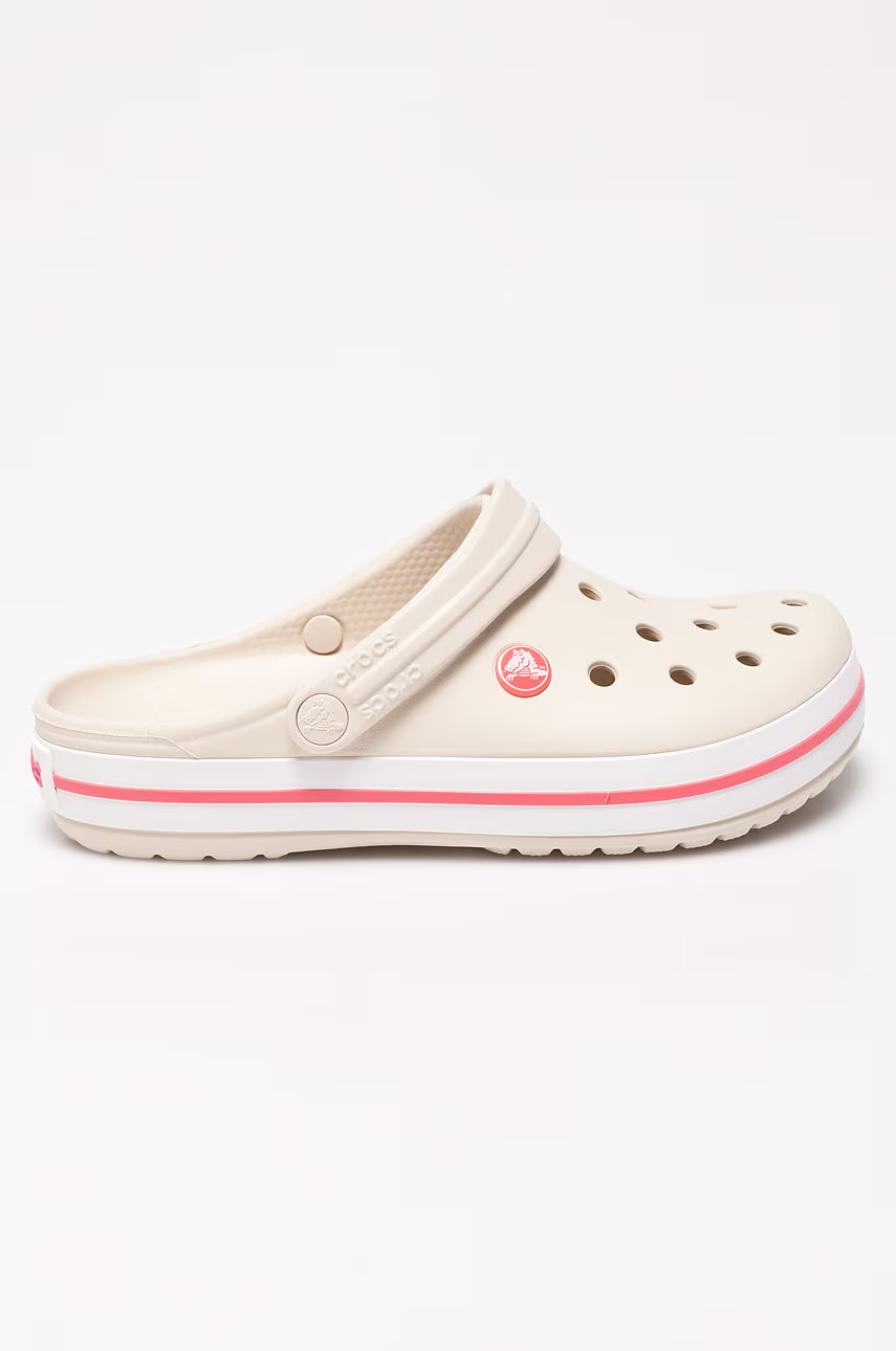 Сабо UNI Crocband QaQ 11016-1AS-Stucco/Melon CROCS M4/W6 (36-37) Кремовий — фото 1