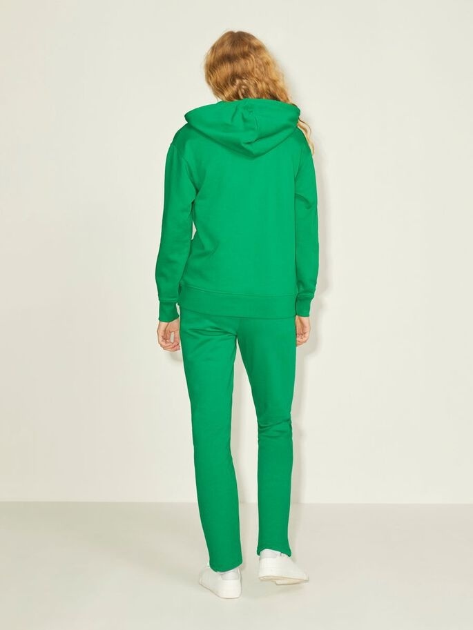 Толстовка JXANINA LS REL EVERY HOODIE NOOS 12200194-Jolly Green JJXX S Зелений — фото 4