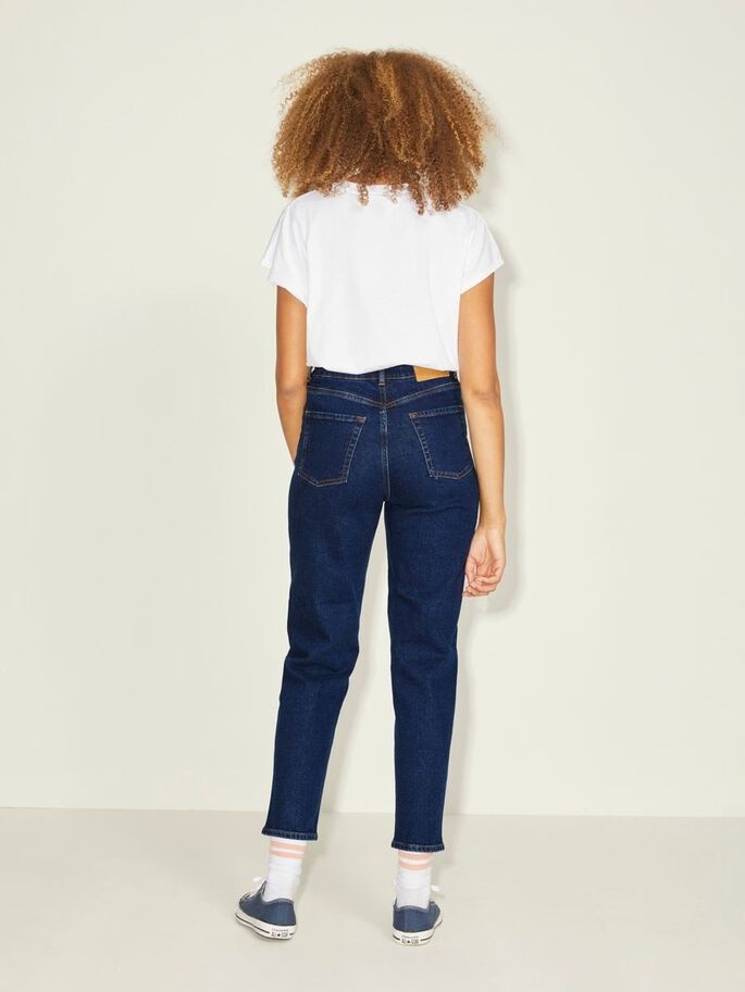 Джинси JXLISBON MOM HW CC4001 NOOS 12203866-Dark Blue Denim JJXX 26/32 Темно-синій — фото 3