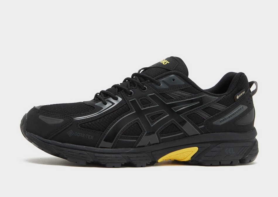 Кросівки чоловічі Asics Gel-Venture 6 Black Gore-Tex — фото 1