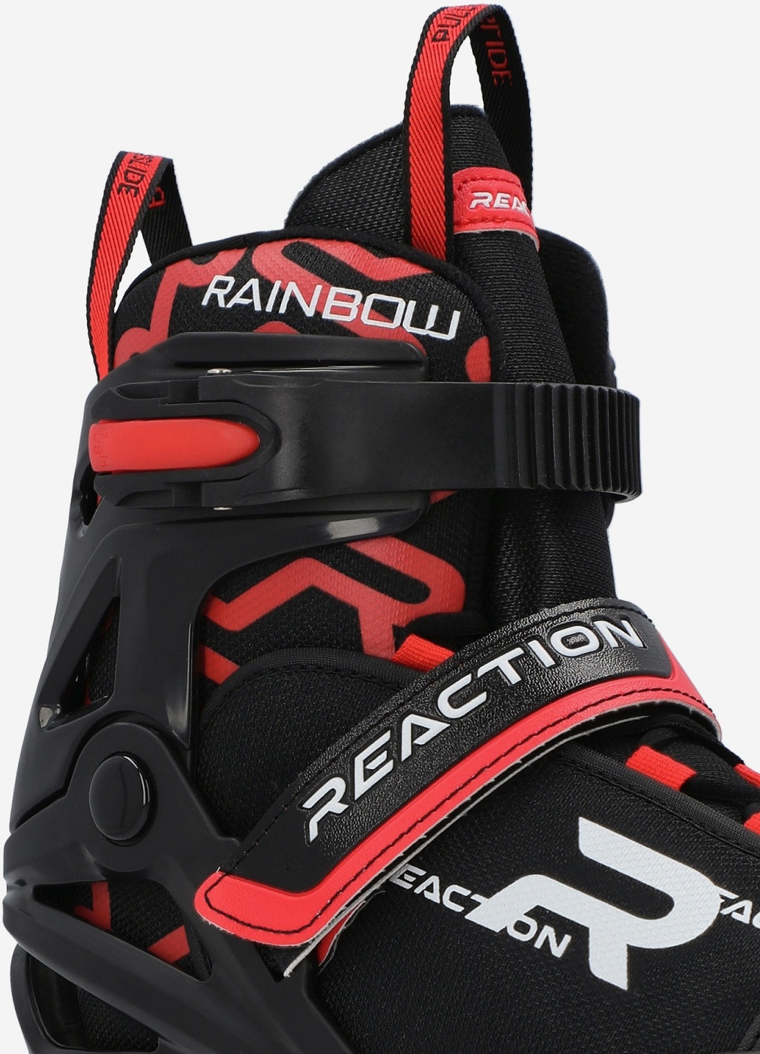 Ковзани роликові дитячі Rainbow boy 120278RCN-BH Reaction 31-36 Чорний — фото 7