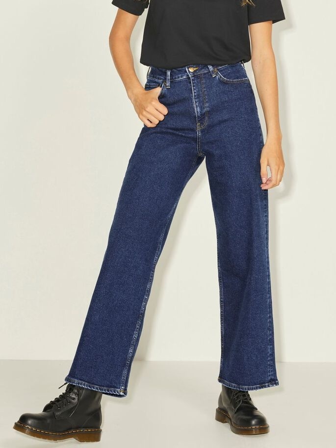 Джинси JXTOKYO WIDE HW CC6001 NOOS 12203919-Dark Blue Denim JJXX 28/32 Темно-синій — фото 2