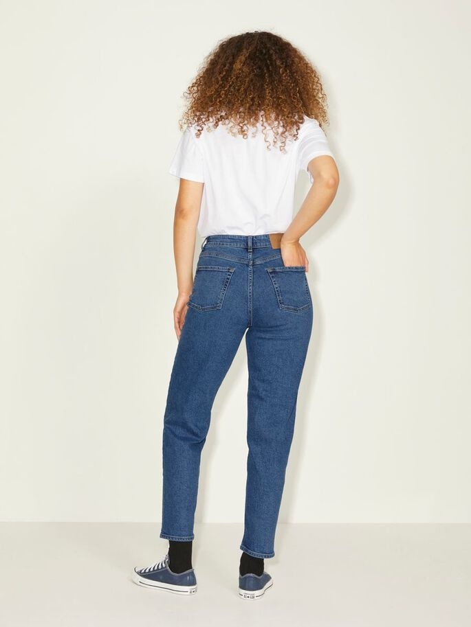 Джинси JXLISBON MOM HW CC4002 NOOS 12203867-Medium Blue Denim JJXX 25/32 Синій — фото 3