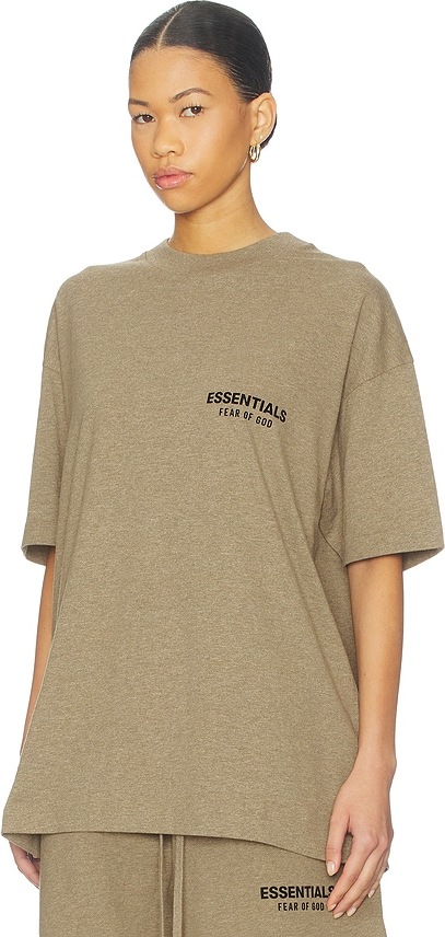Футболка Fear Of God Essentials Classic Fit Homestead Heather T-Shirt Essentials — фото 2