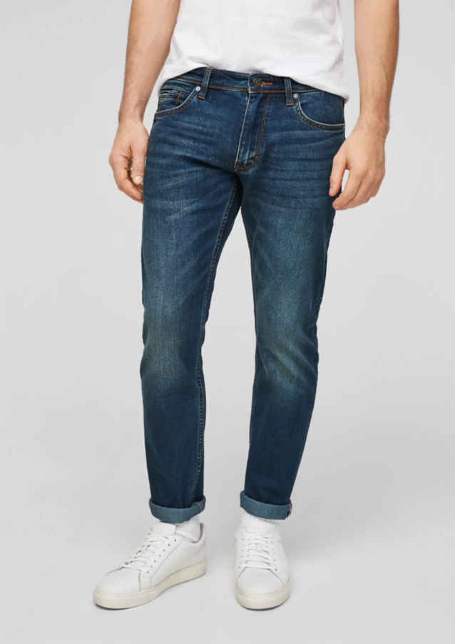 Джинси Trousers SLIM FIT 13.1Q1.71.6639-57Z4 s.Oliver 32/34 Темно-синій — фото 2