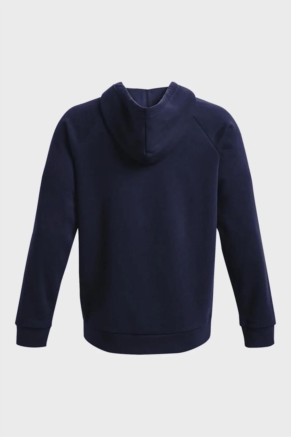 Кофта чоловіча Under Armour Rival Fleece Fz Blue (1379767-410) — фото 7
