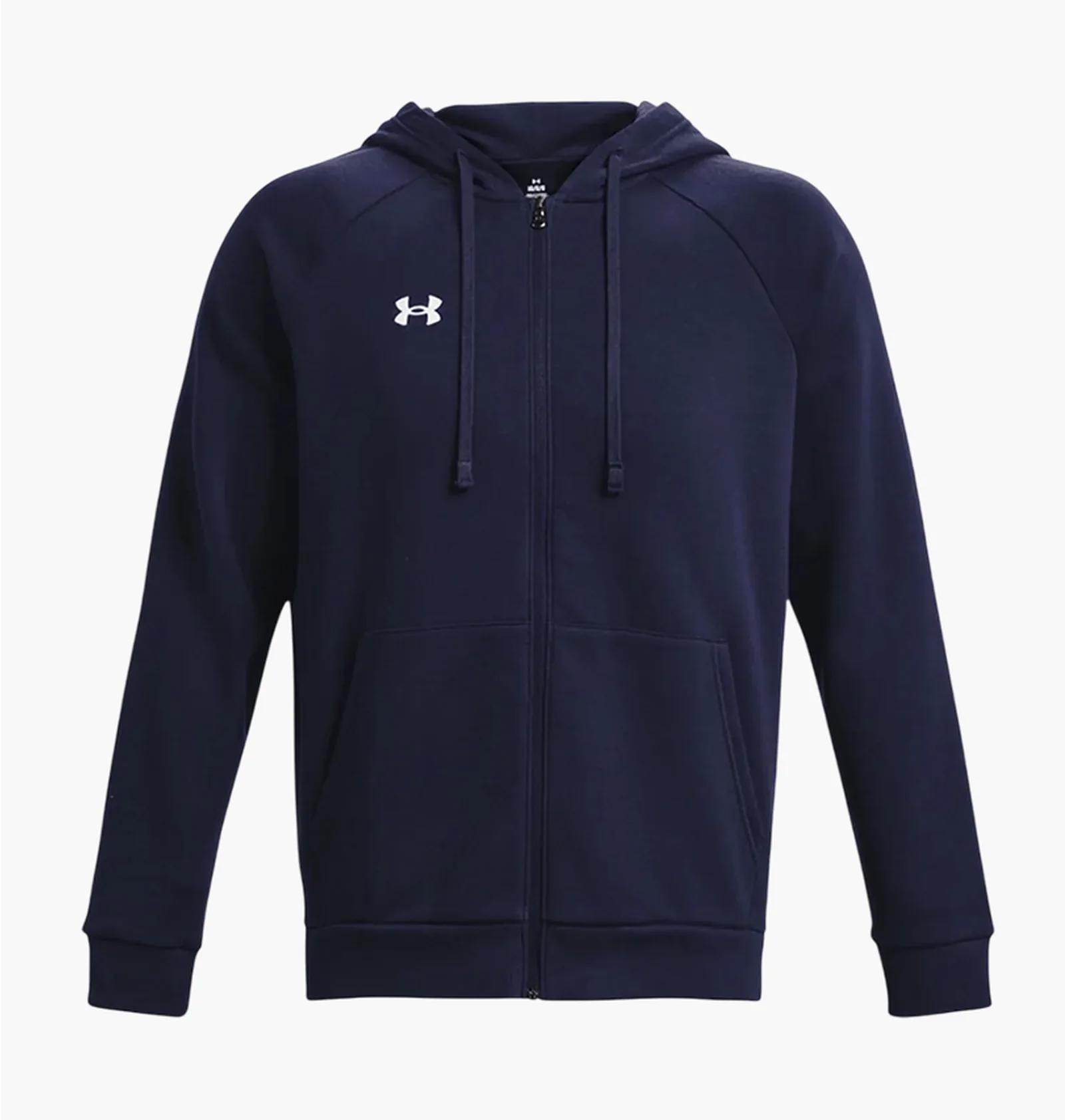 Кофта чоловіча Under Armour Rival Fleece Fz Blue (1379767-410) — фото 1