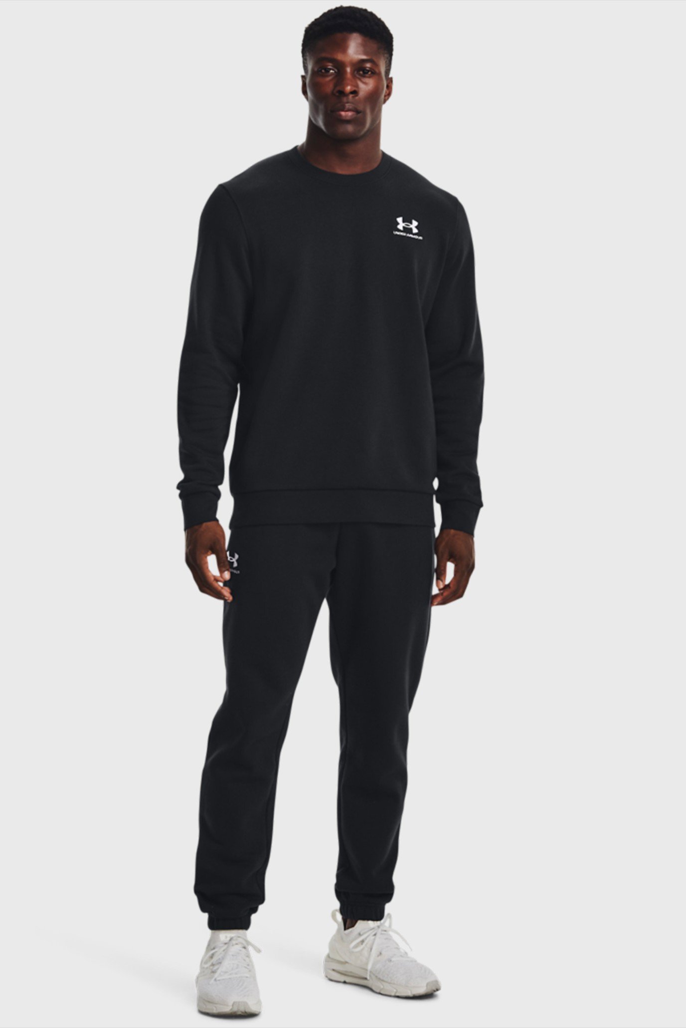 Кофта чоловіча Under Armour Ua Essential Fleece Crew (1374250-001) — фото 5
