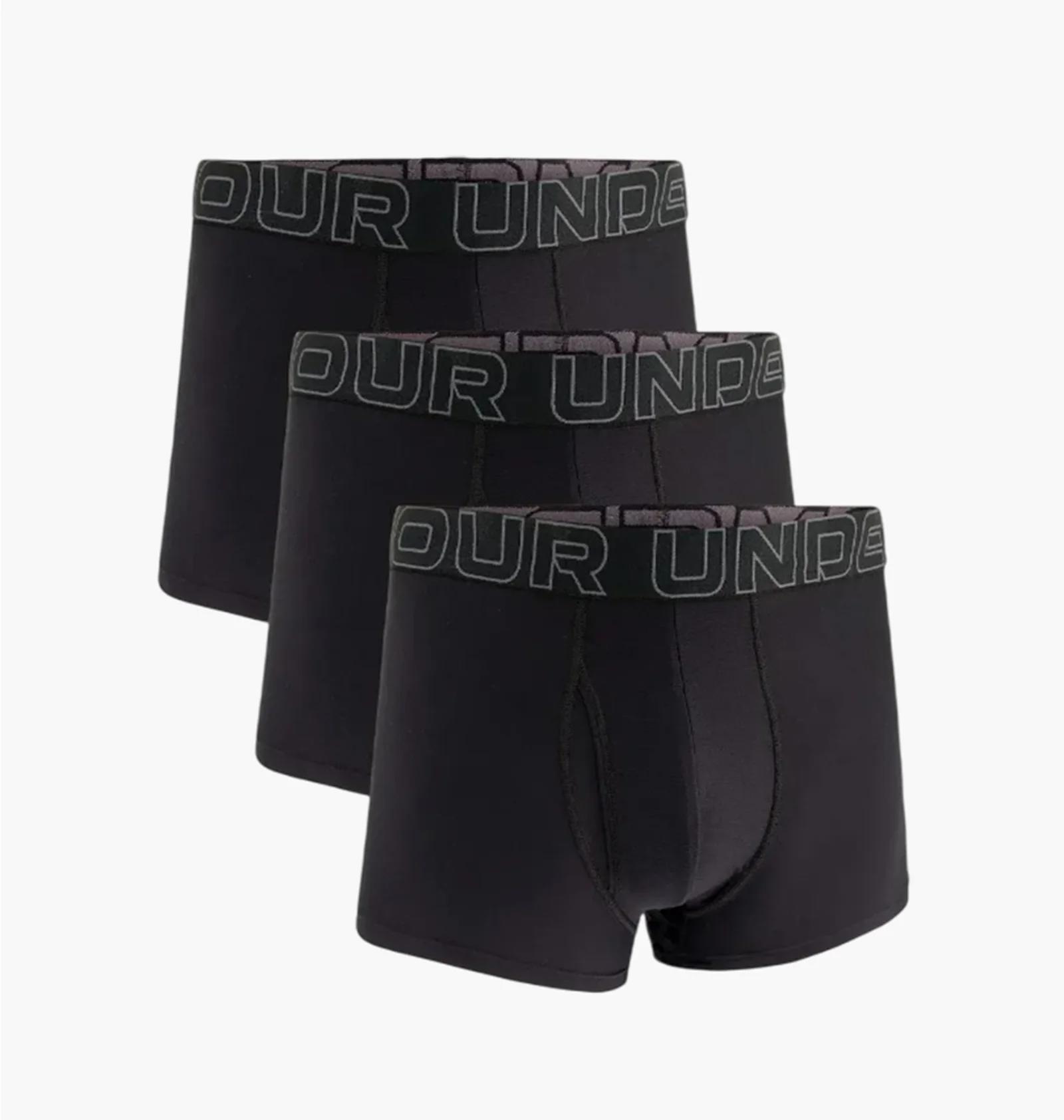 Труси-боксерки чоловічі Under Armour M Ua Perf Tech (3 Pack) (1383882-001) — фото 1