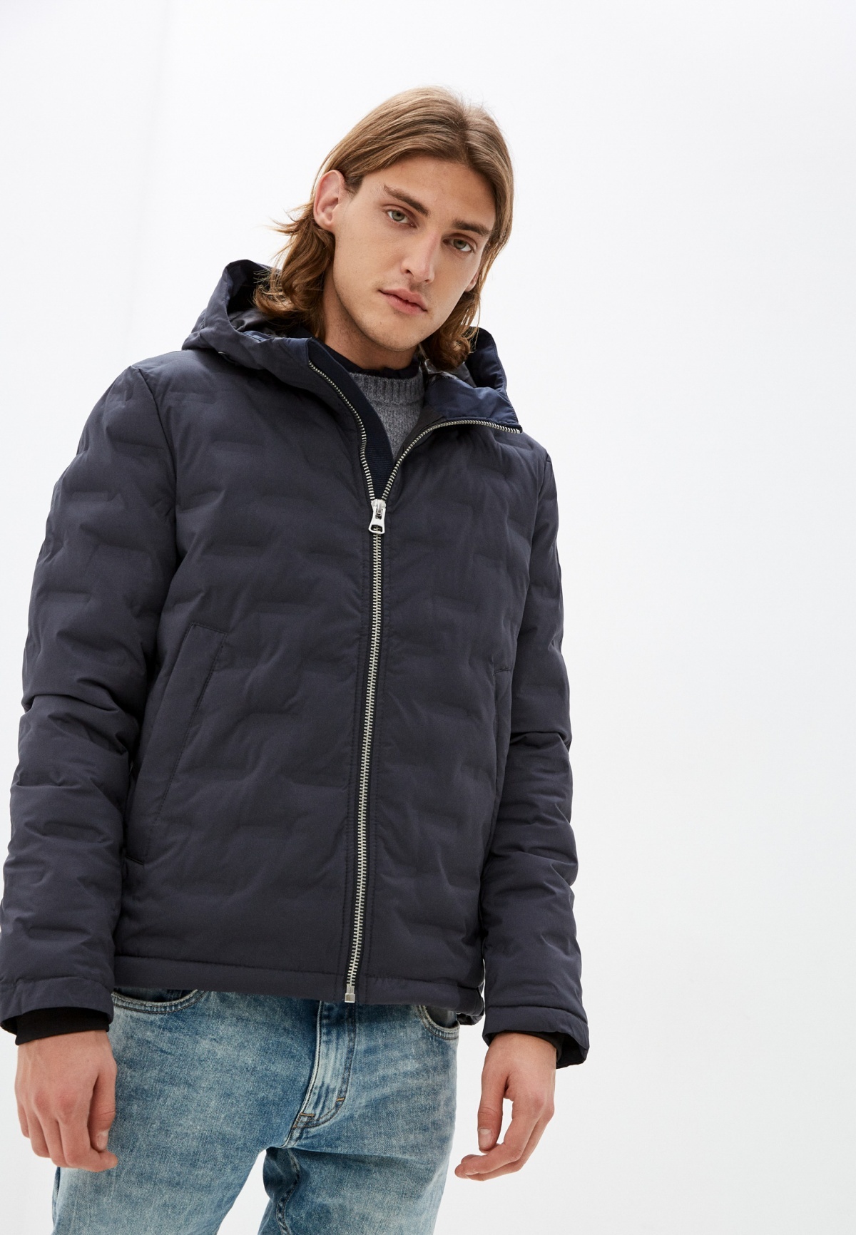 Куртка Jacket 130.12.108.16.150.2103714-5910 s.Oliver S Темно-синій — фото 2