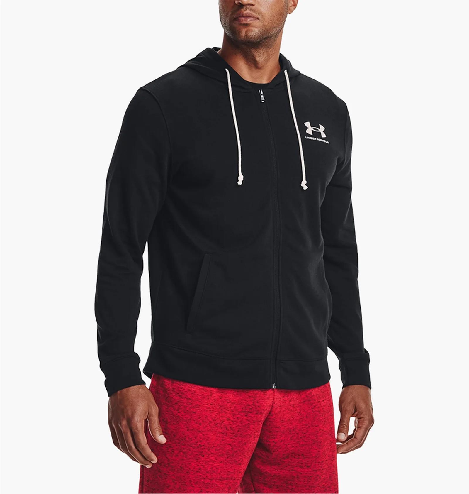 Кофта чоловіча Under Armour Rival Terry Lc Fz (1370409-001) — фото 1