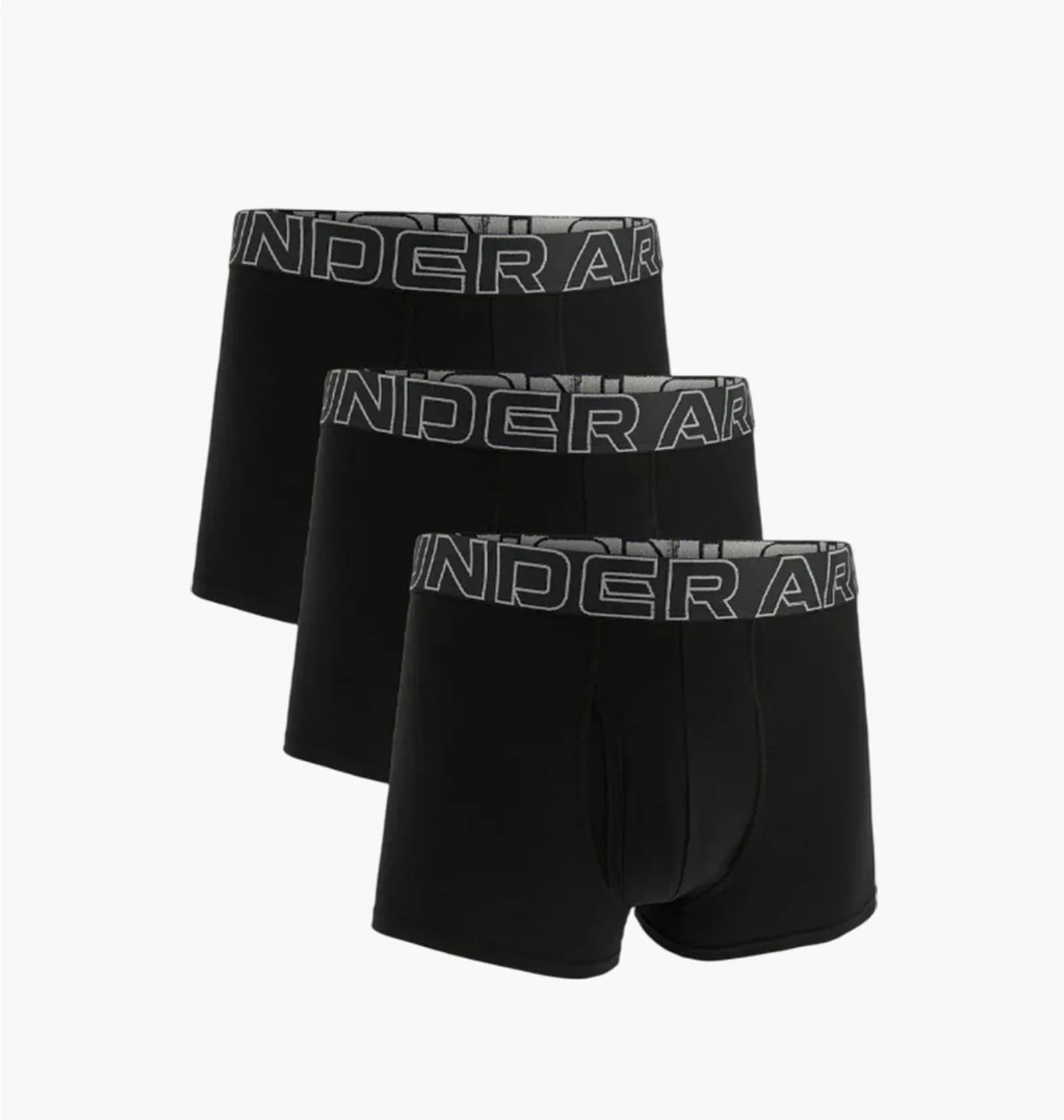 Труси-боксерки чоловічі Under Armour Ua M Perf Cotton 3In (1383891-001) — фото 1