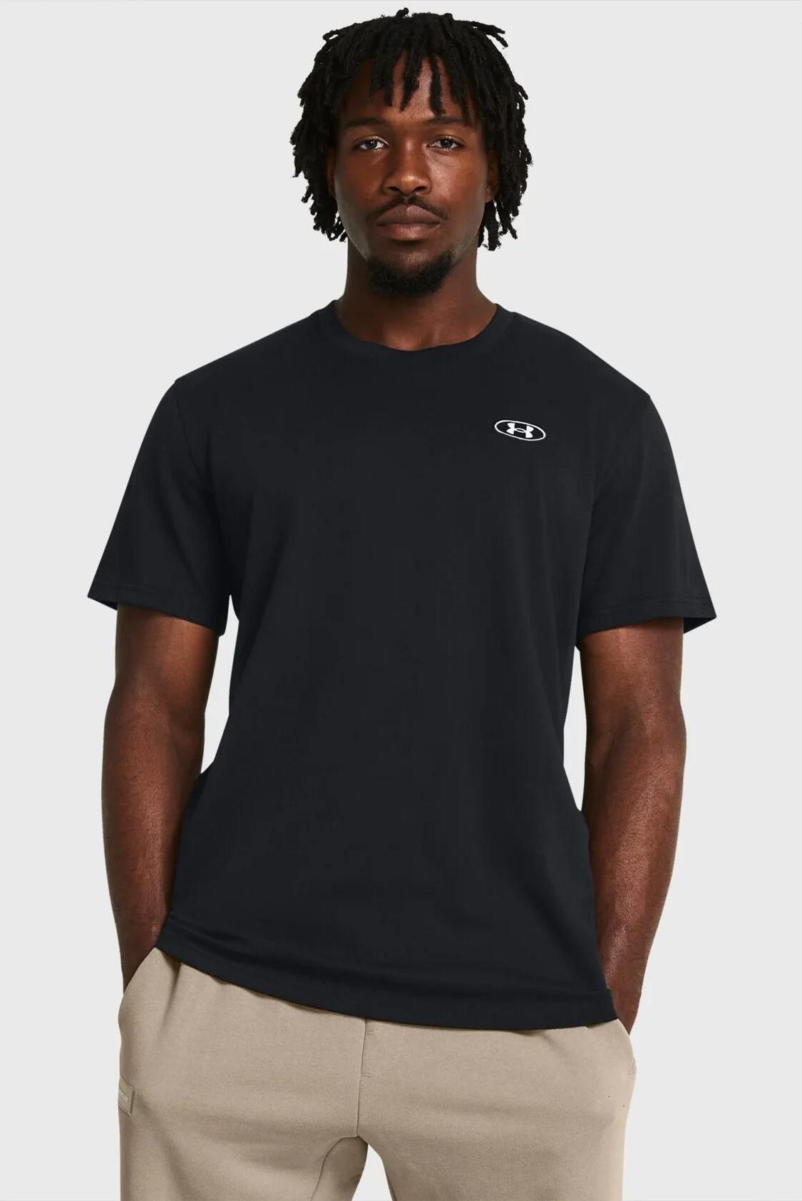 Футболка чоловіча Under Armour Hw Lc Patch (1382902-001) — фото 3