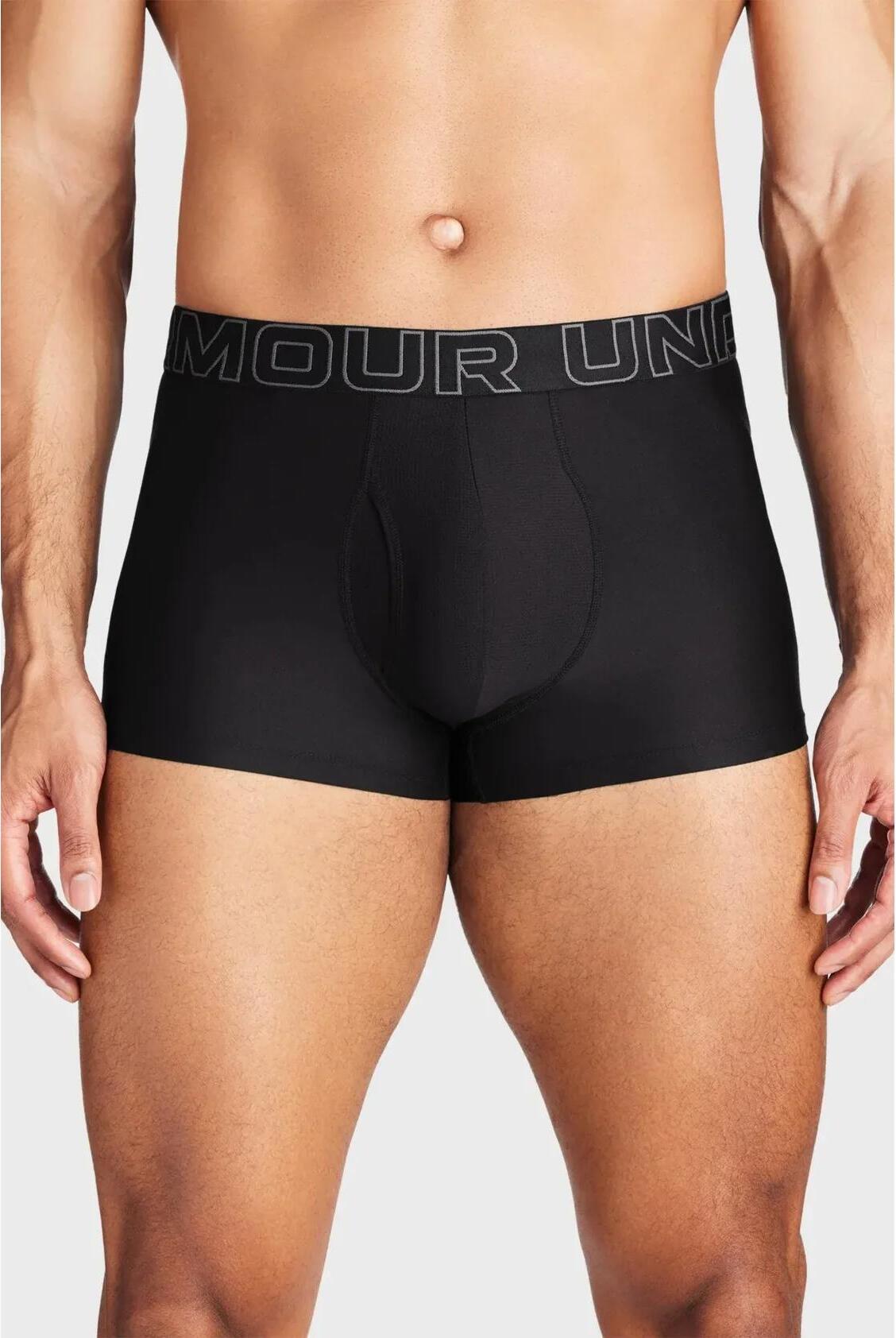 Труси-боксерки чоловічі Under Armour M Ua Perf Tech (3 Pack) (1383882-001) — фото 3